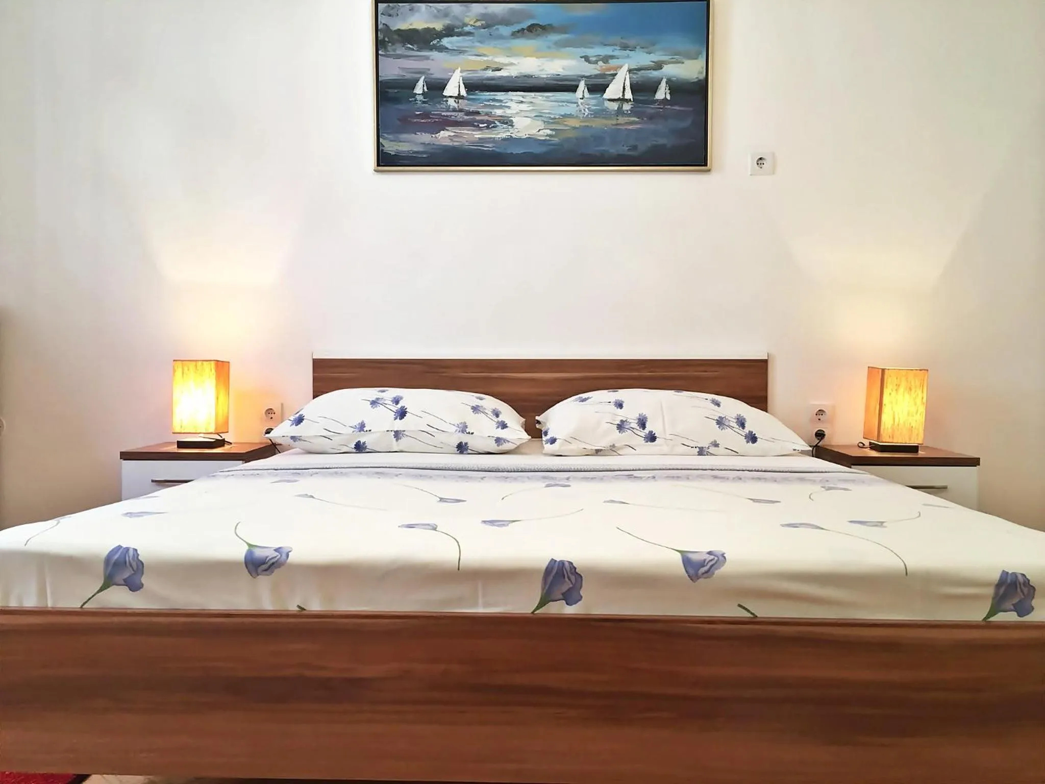 Bedroom in Klarina Apartments