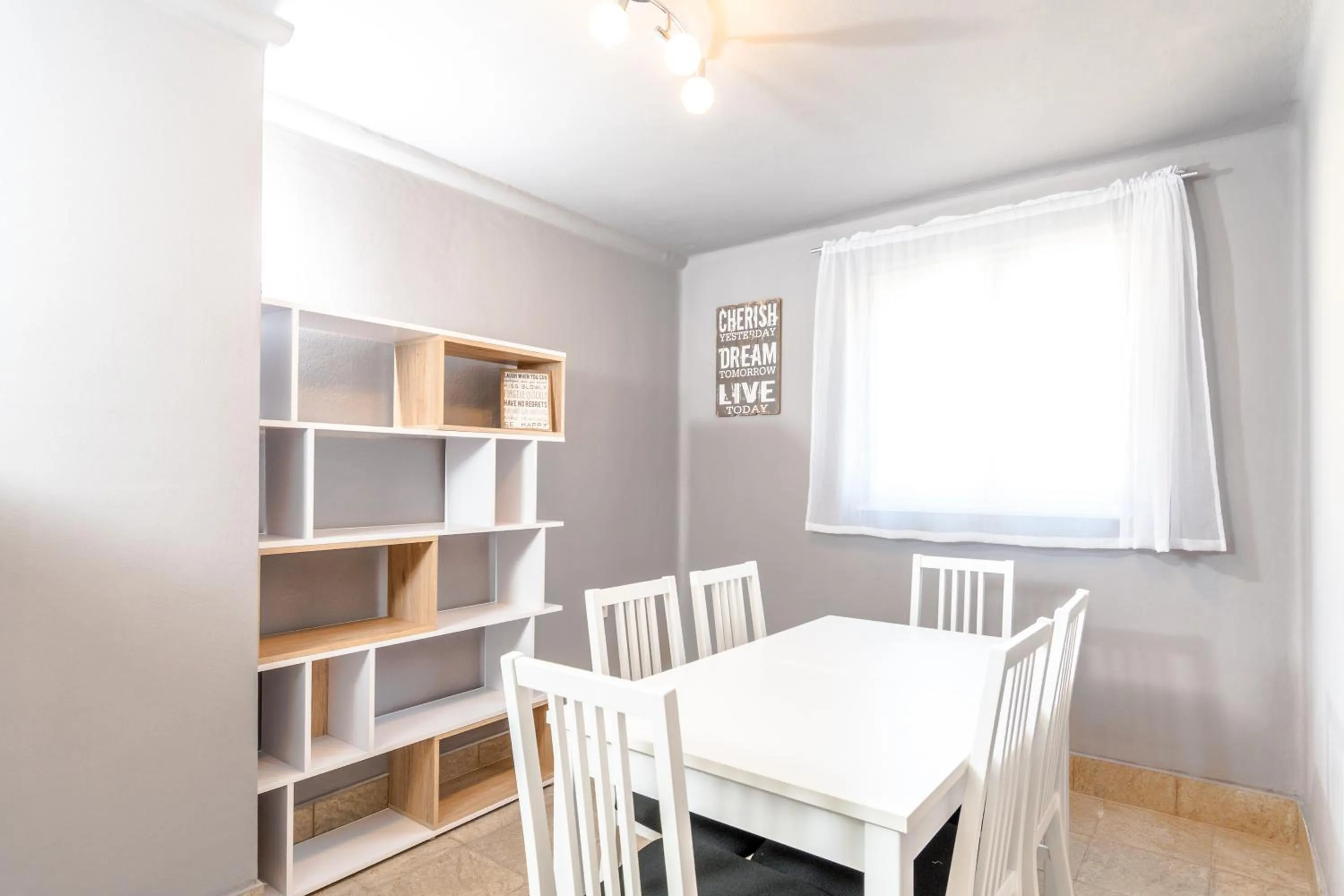 Dining area in Klarina Apartments