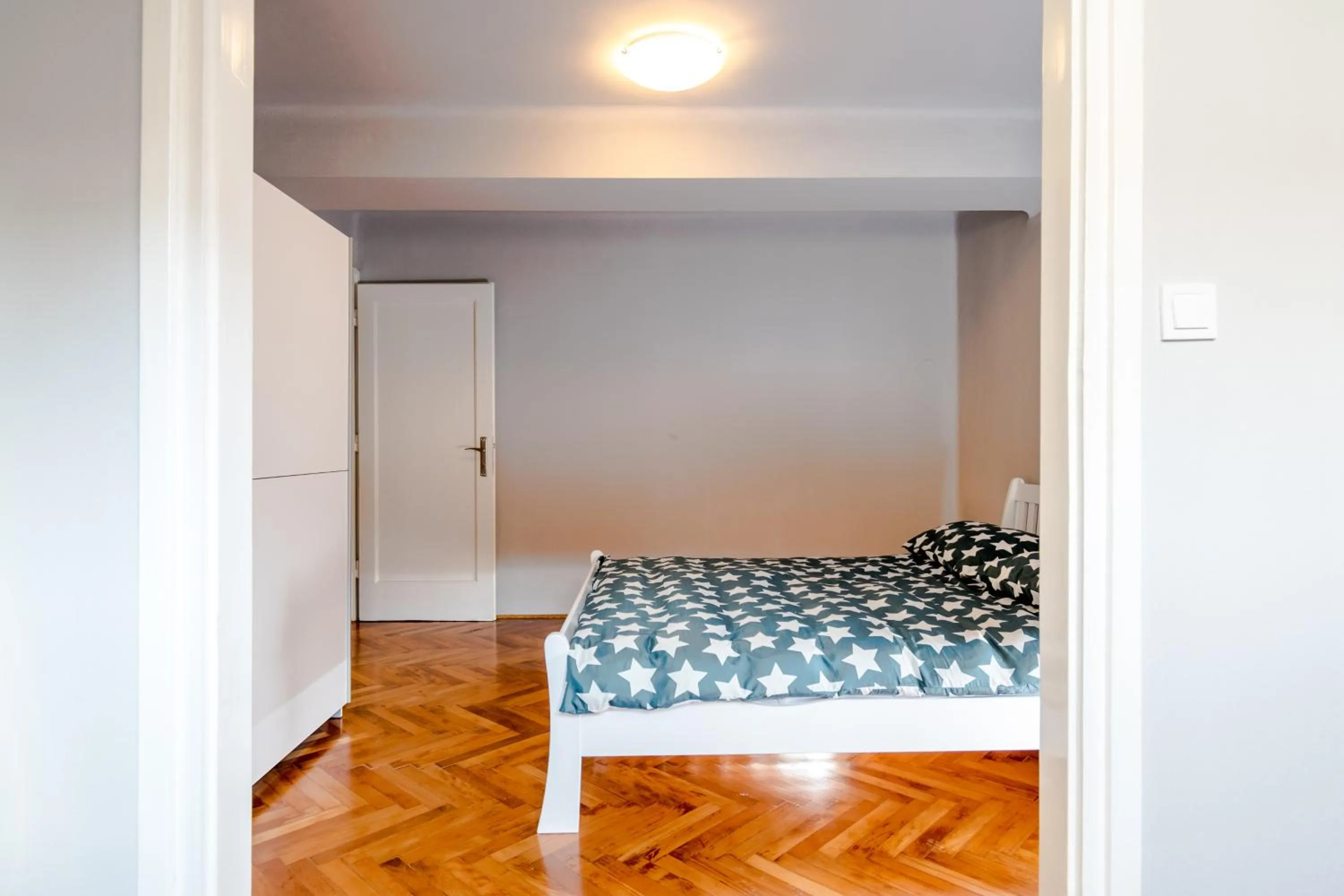 Bedroom in Klarina Apartments