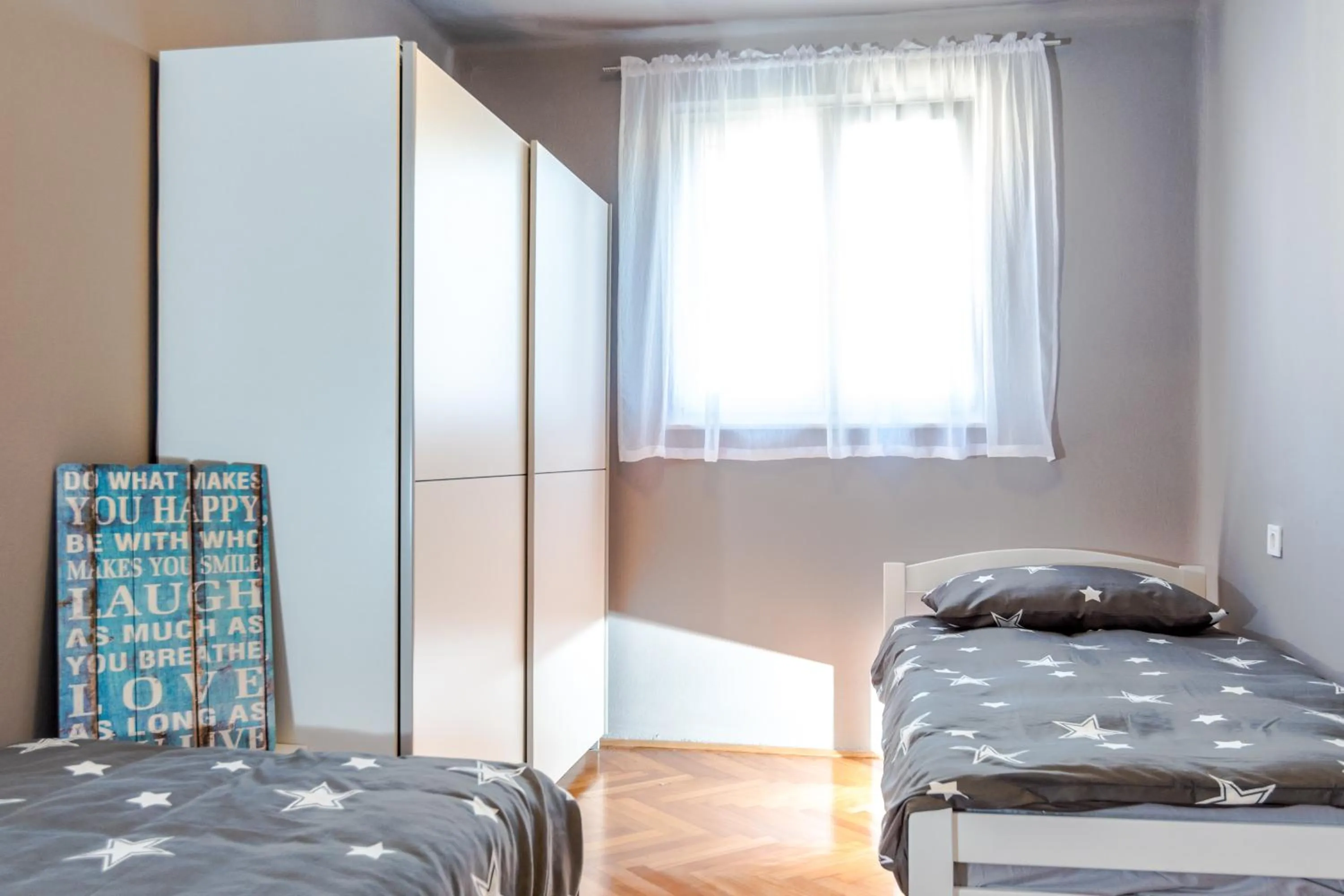 Bedroom in Klarina Apartments