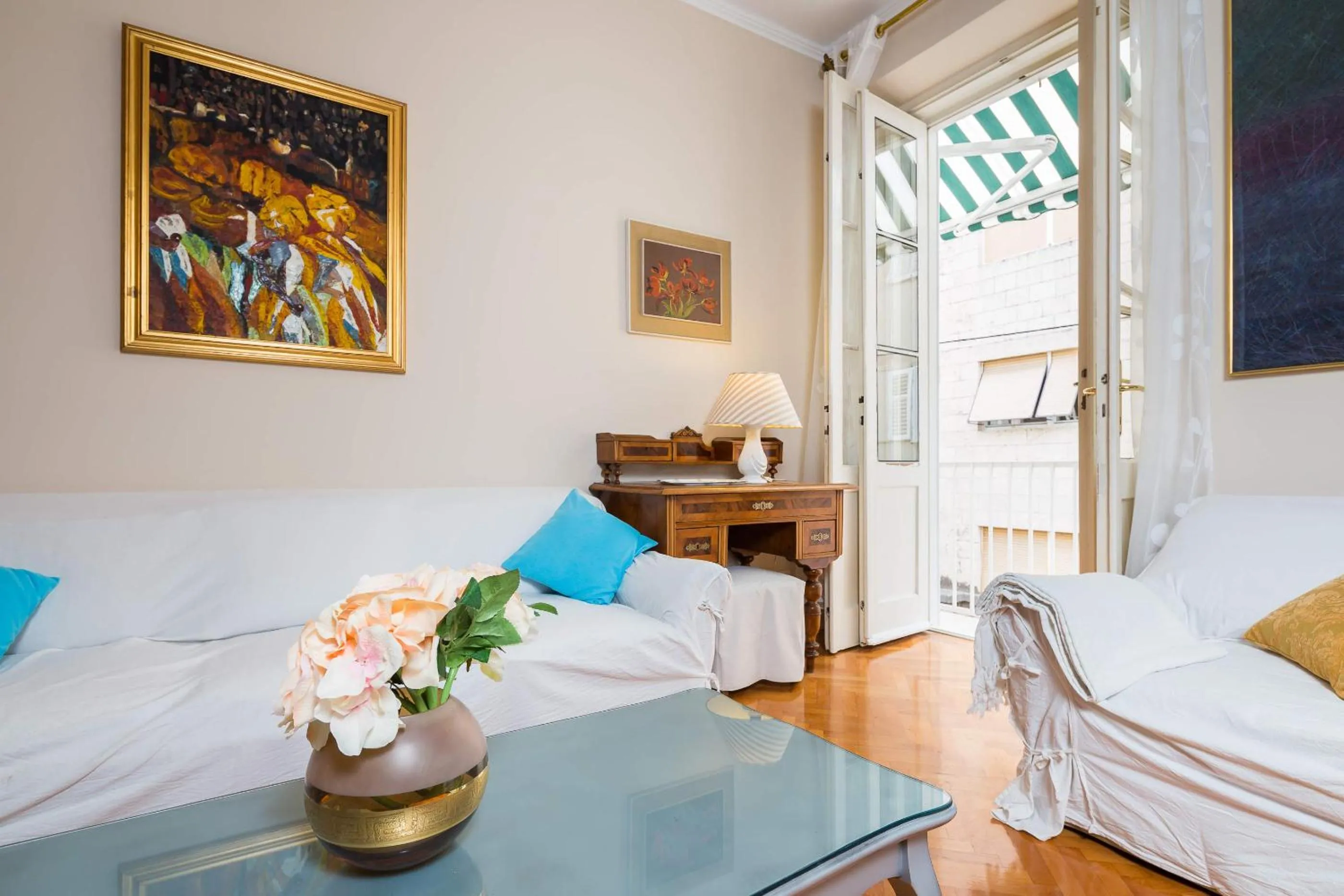 Living room in Klarina Apartments