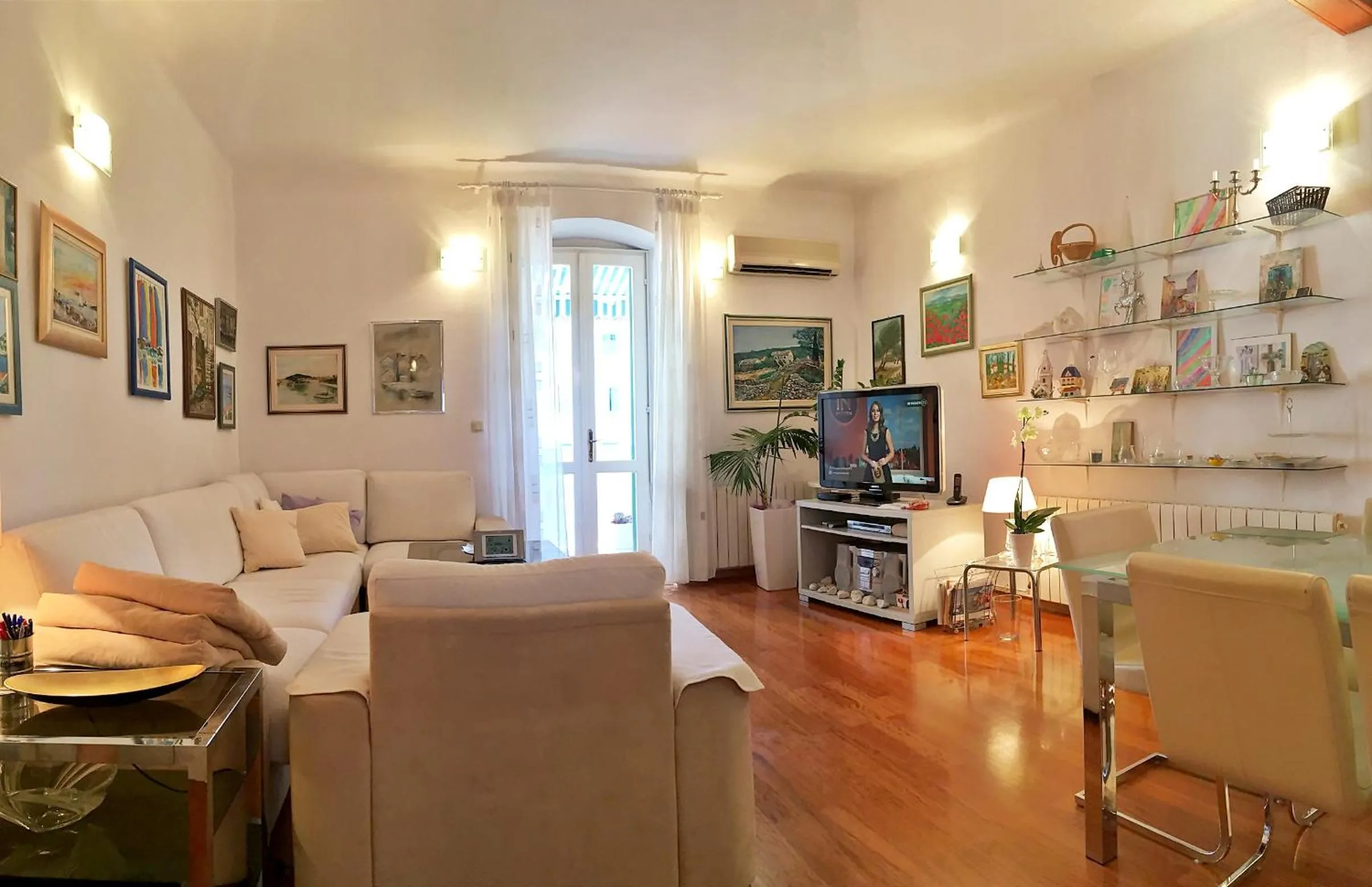 Living room in Klarina Apartments