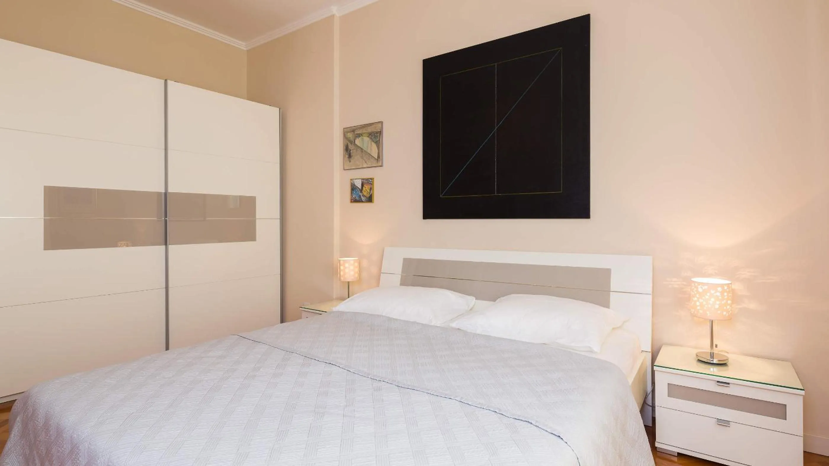 Bedroom in Klarina Apartments