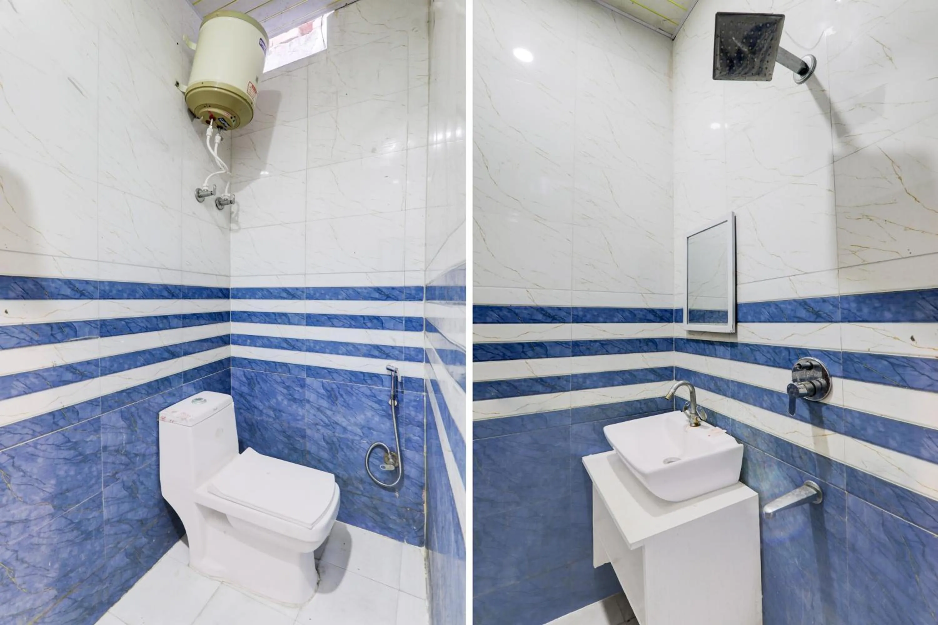 Bathroom in Hotel O The urban inn hotel and banquet