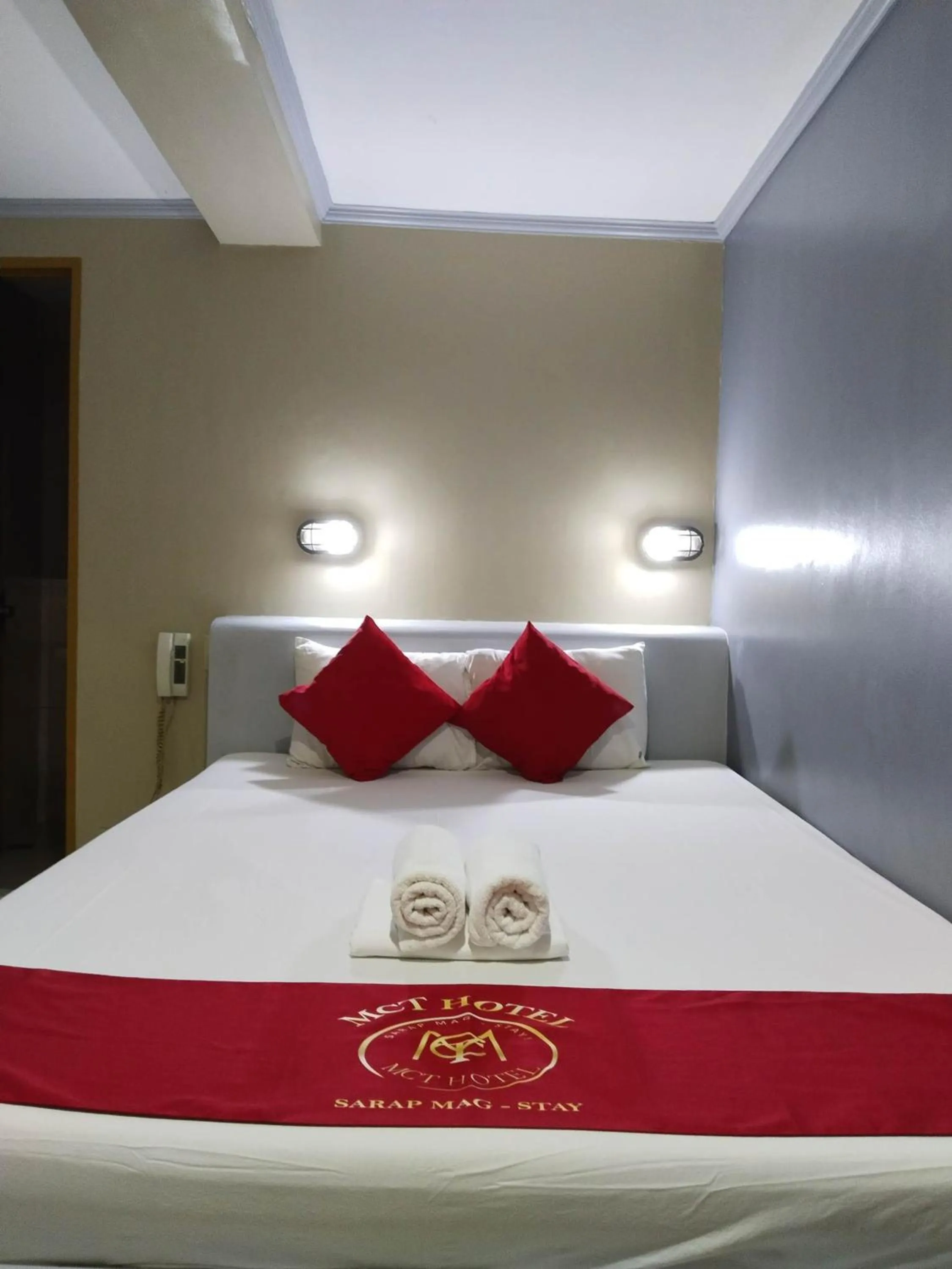 Bed in MCT Hotel