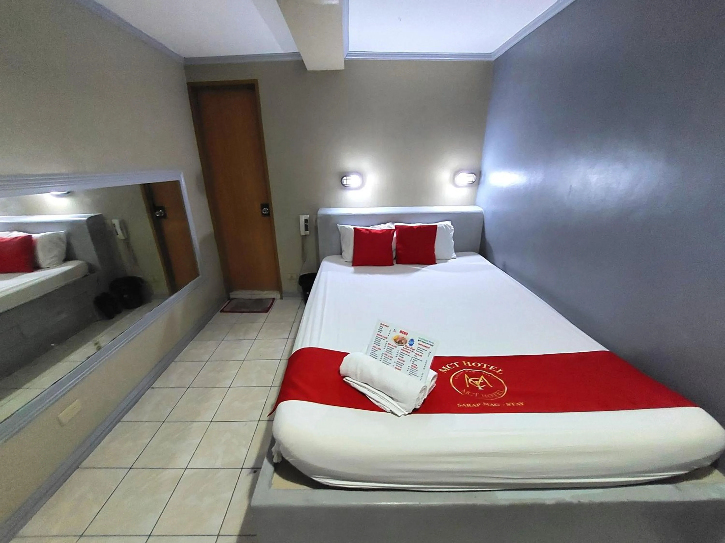 Bed in MCT Hotel