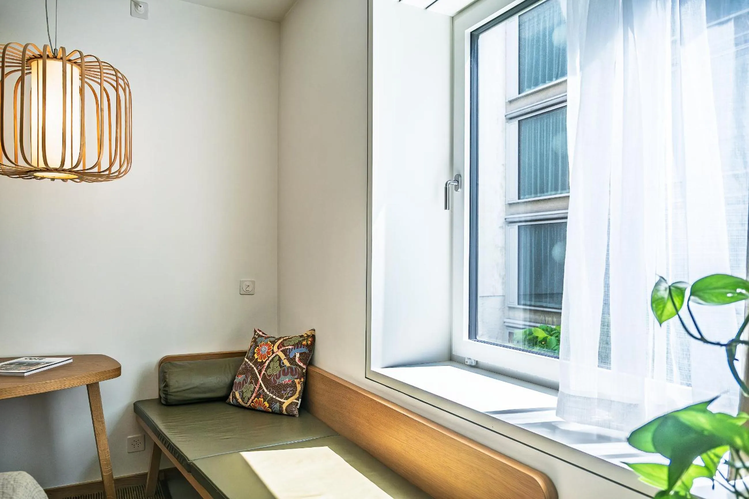 Seating area in Nomad Design & Lifestyle Hotel