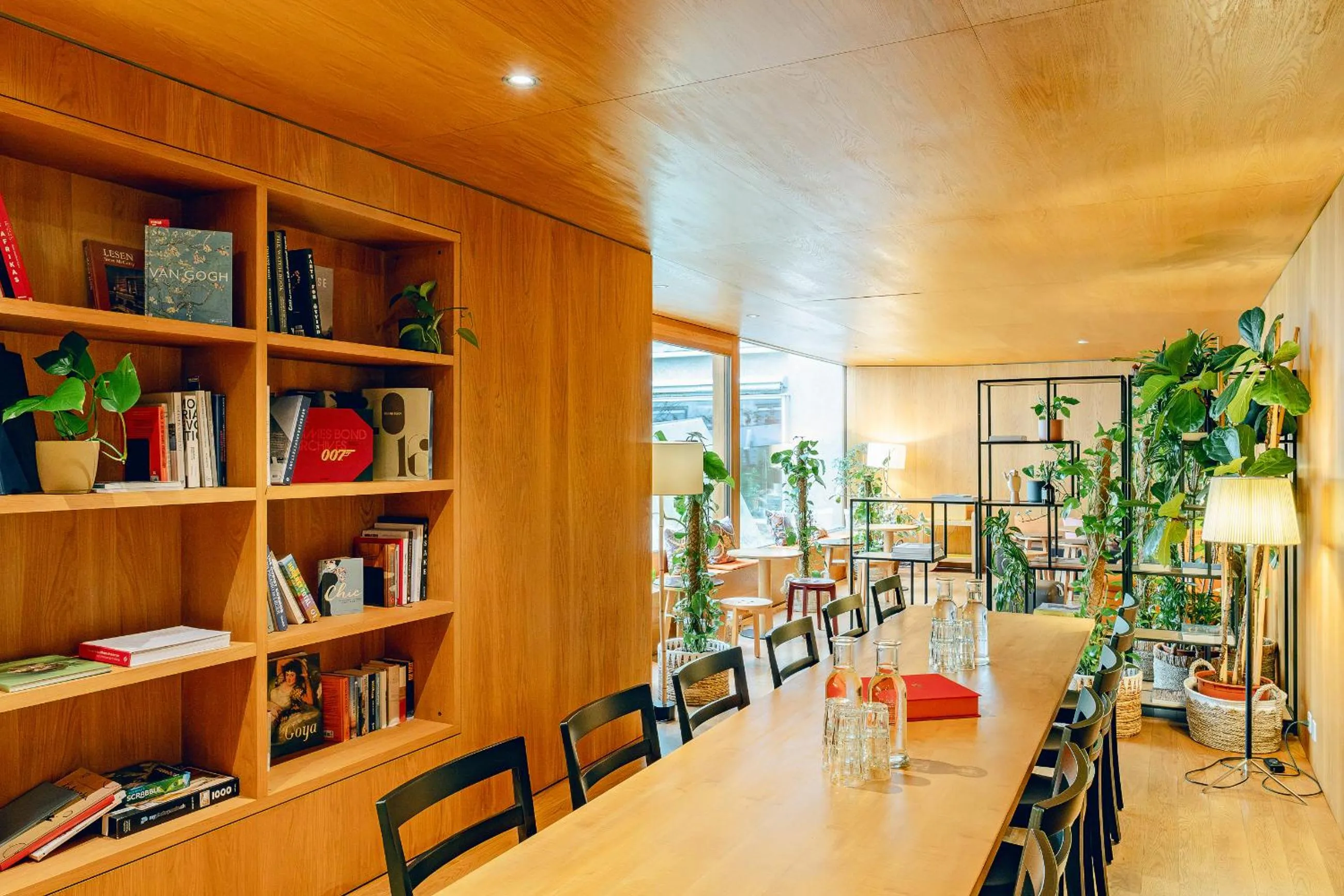 Library in Nomad Design & Lifestyle Hotel