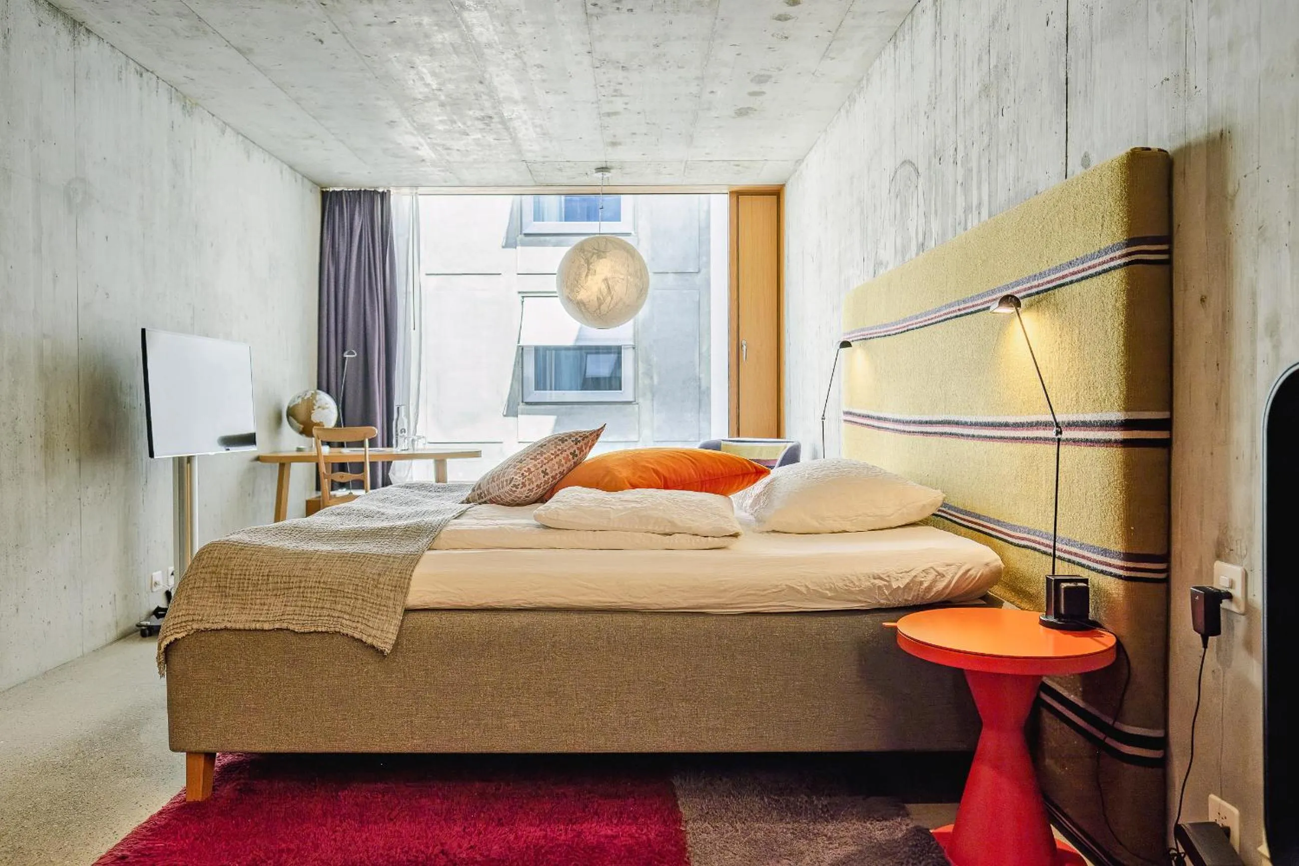 Bedroom, Bed in Nomad Design & Lifestyle Hotel