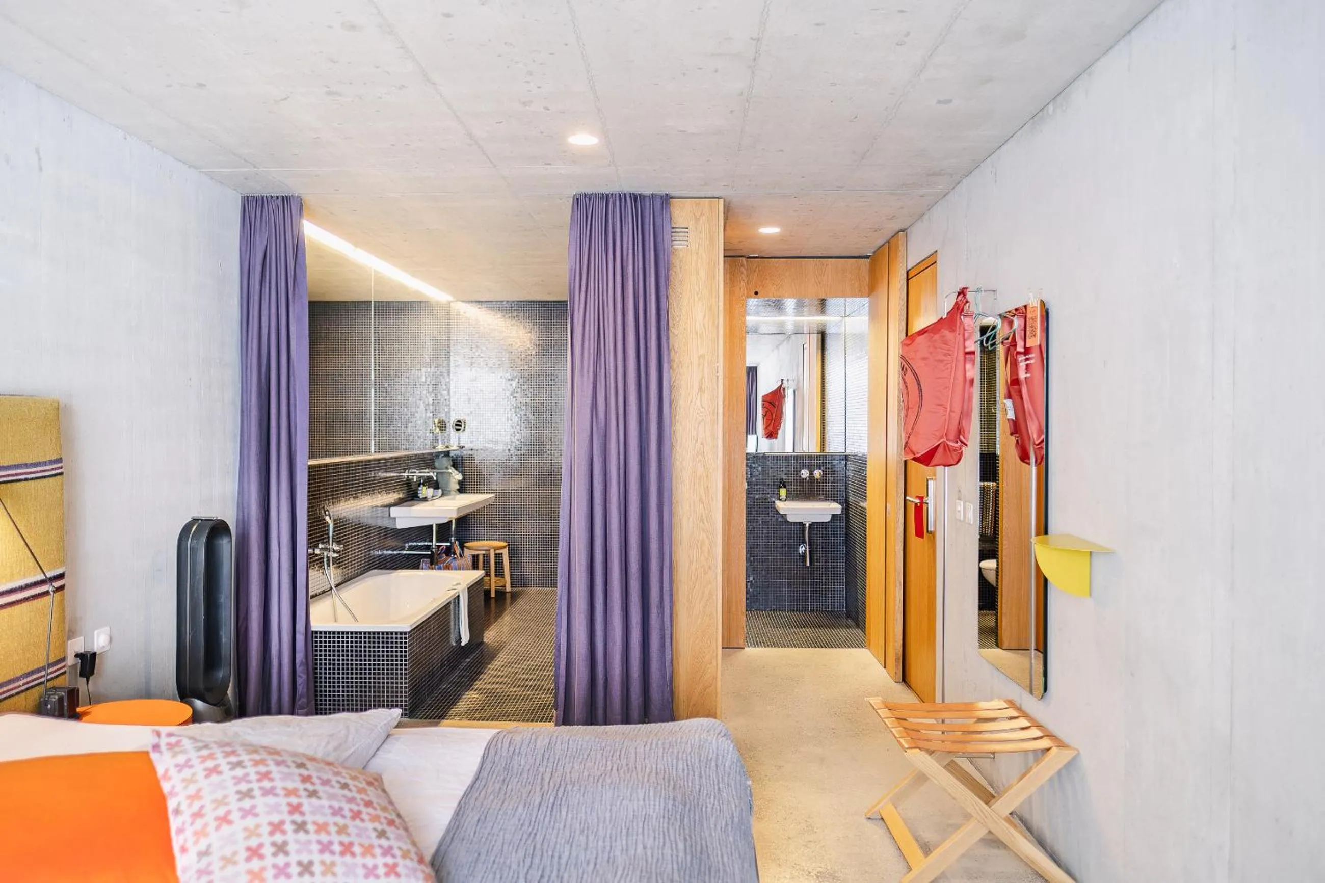 Bathroom, Bed in Nomad Design & Lifestyle Hotel