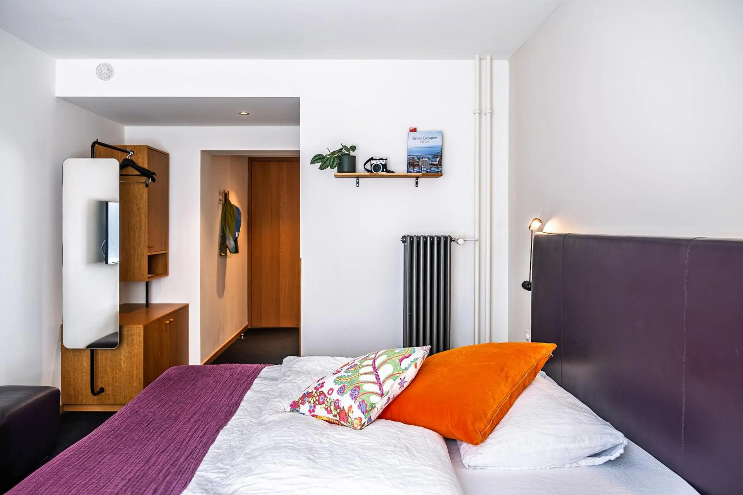 Bedroom, Bed in Nomad Design & Lifestyle Hotel