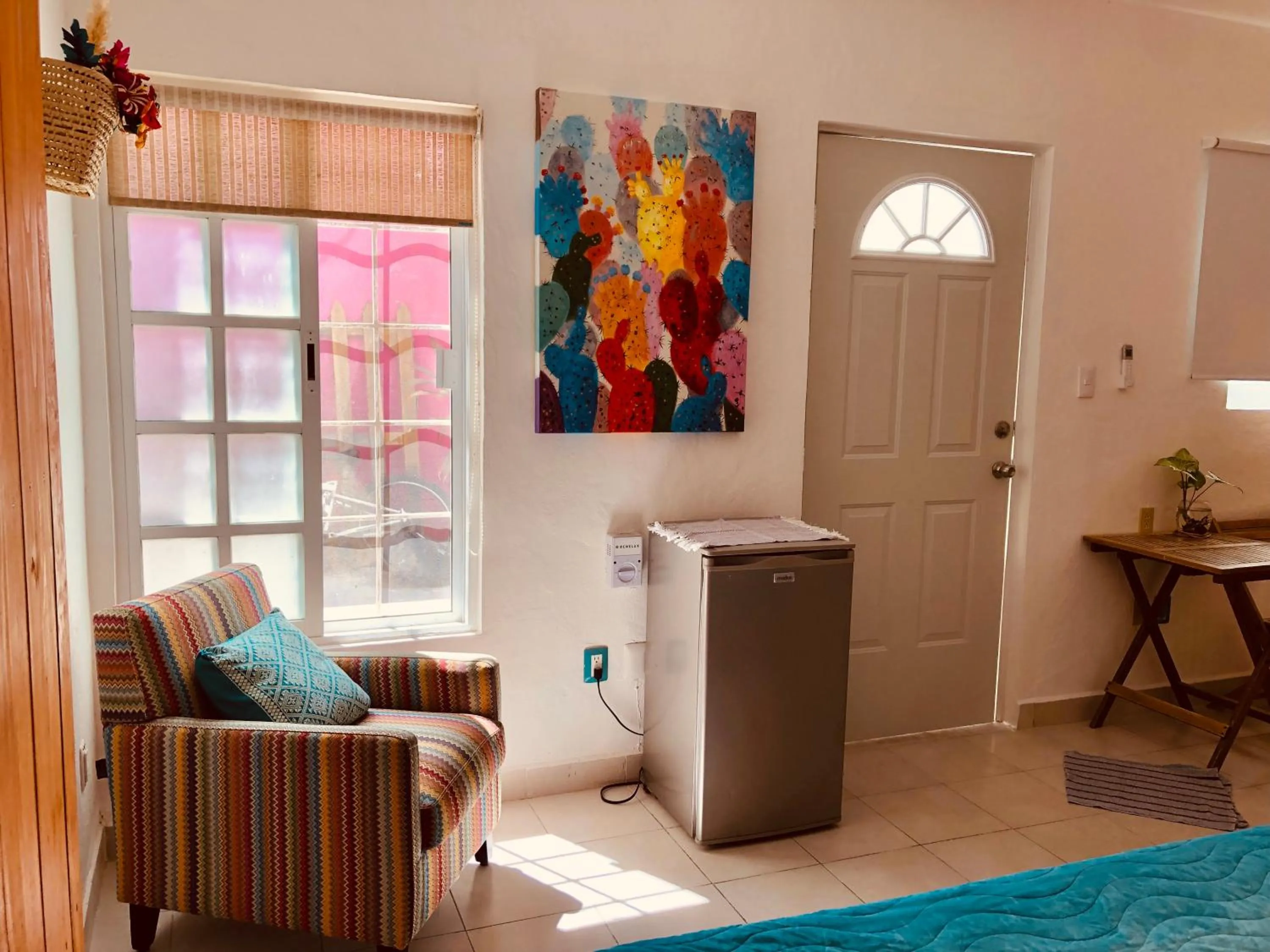 Living room in Casa Alberto Cozumel