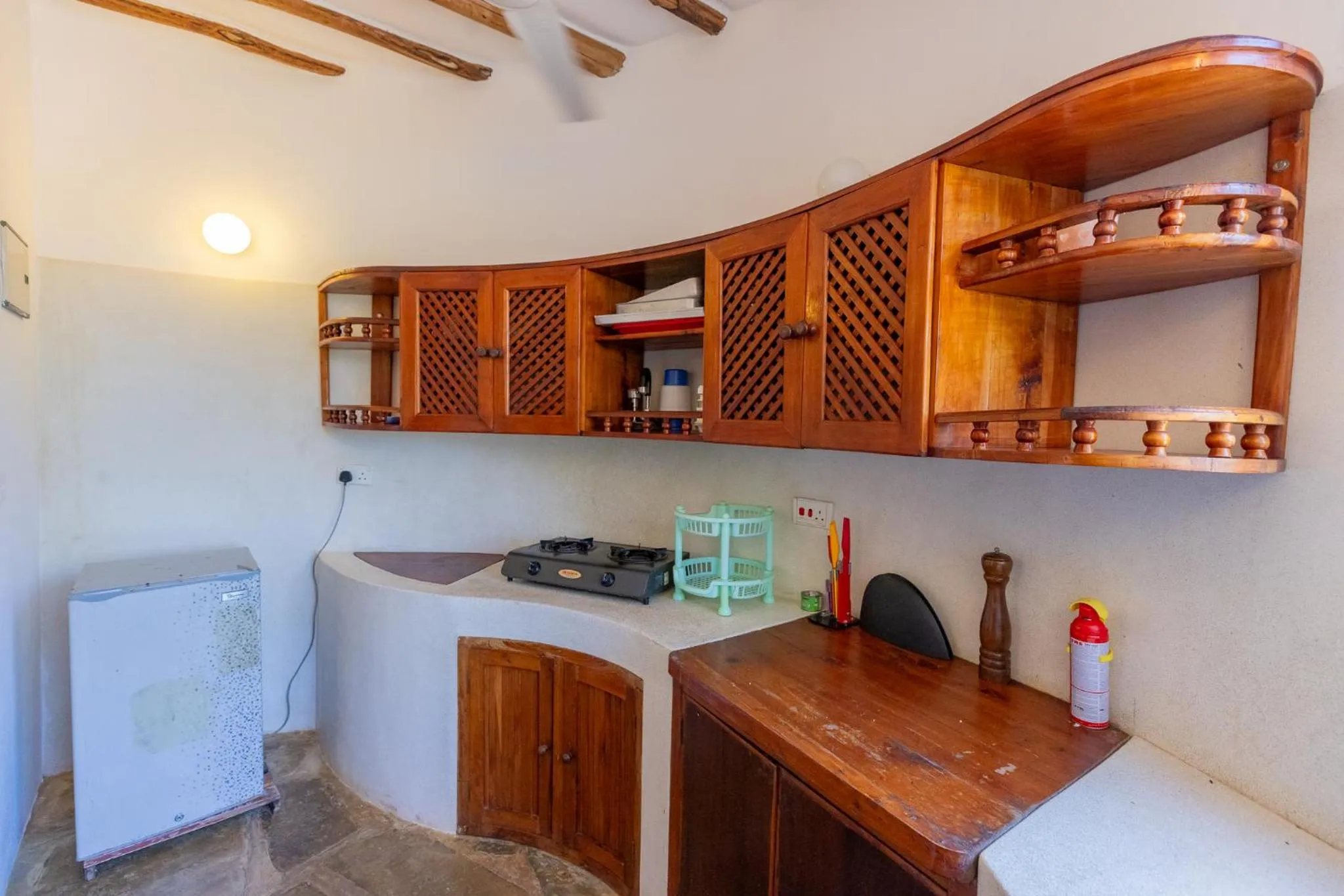 Kitchen or kitchenette in Silver Rock Boutique Resort by Mokawa - Hotel & Apartments