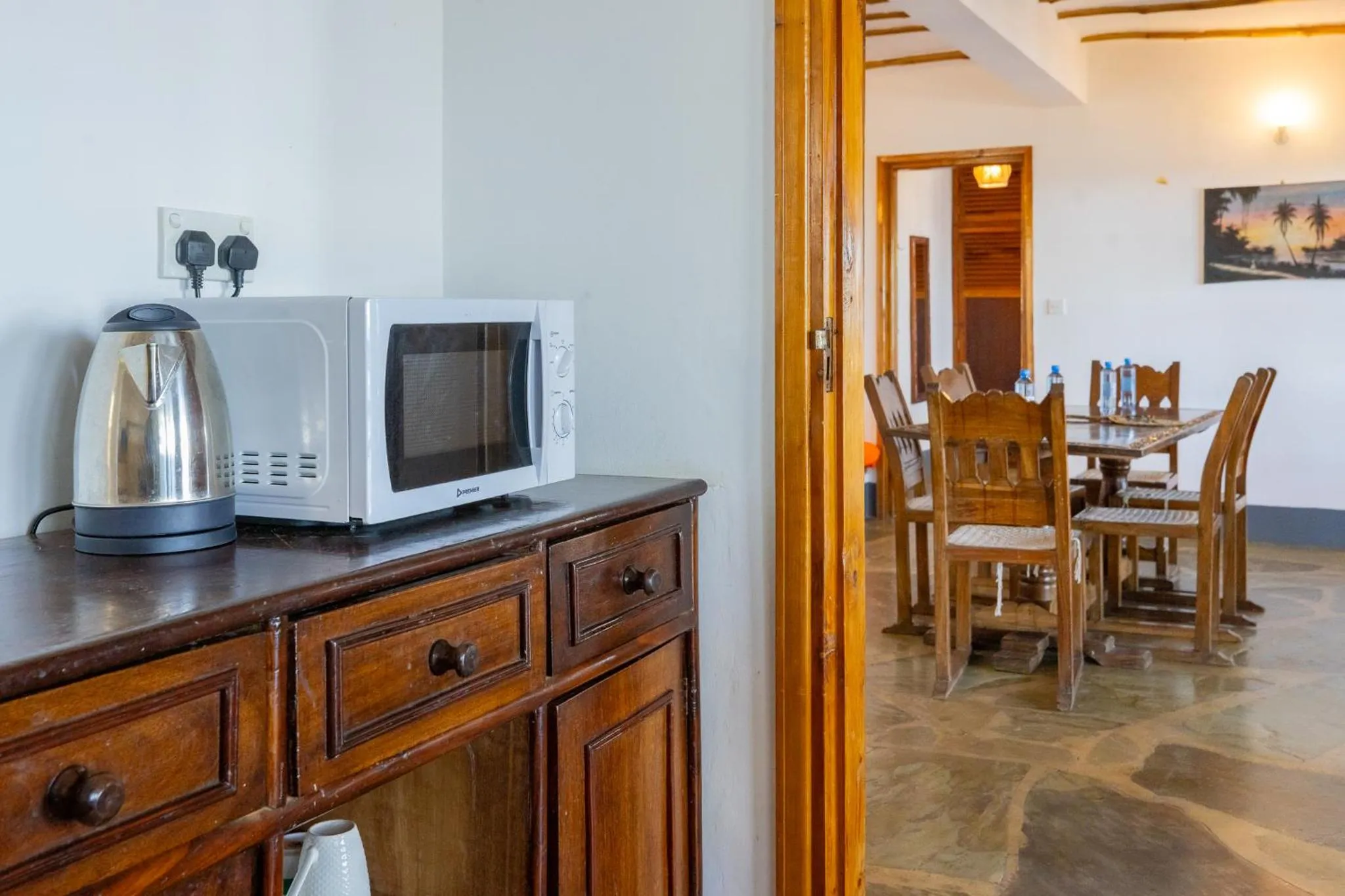 Kitchen or kitchenette in Silver Rock Boutique Resort by Mokawa - Hotel & Apartments