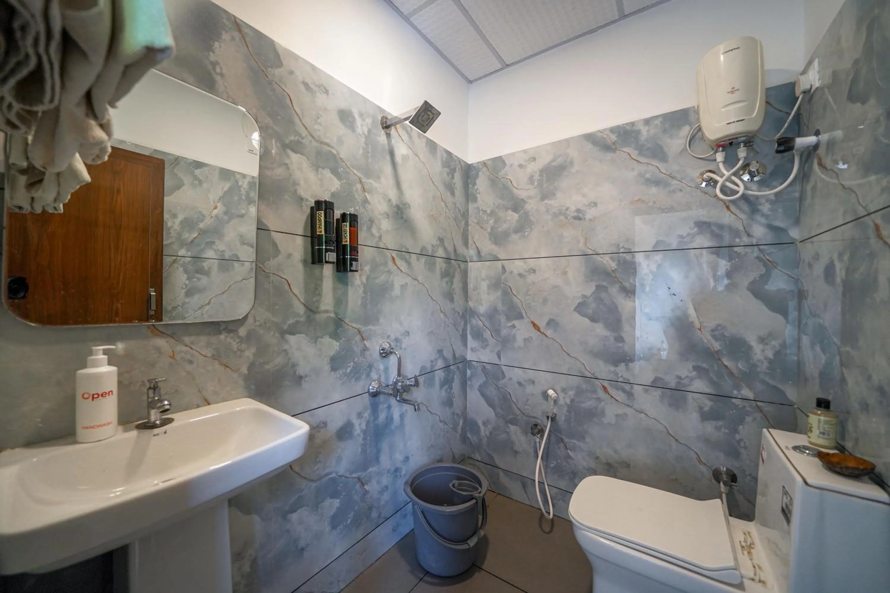 Shower in Open Hotel by Olive - Amani Beach Stay