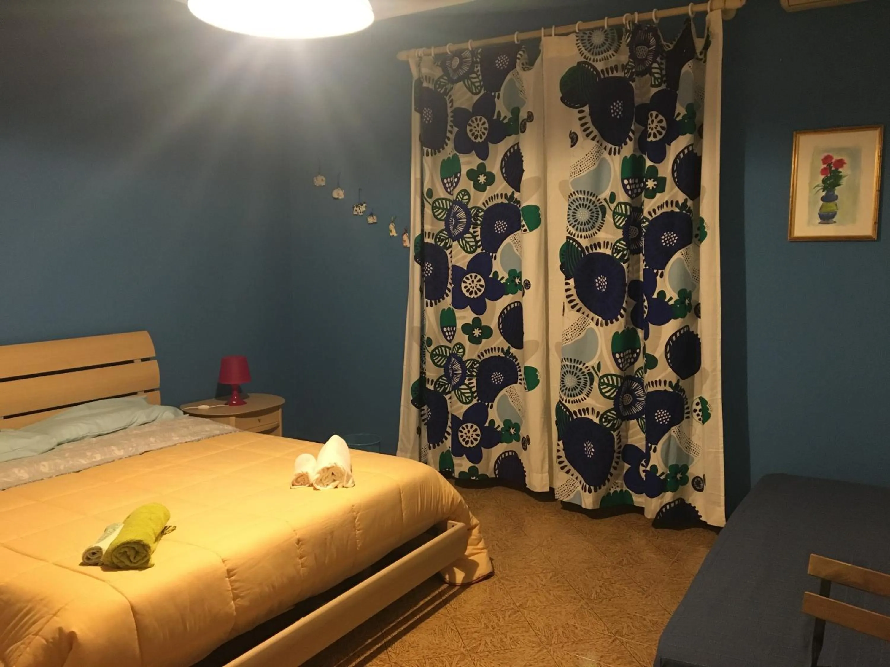 Bed in Le sorelle gemelle B&B