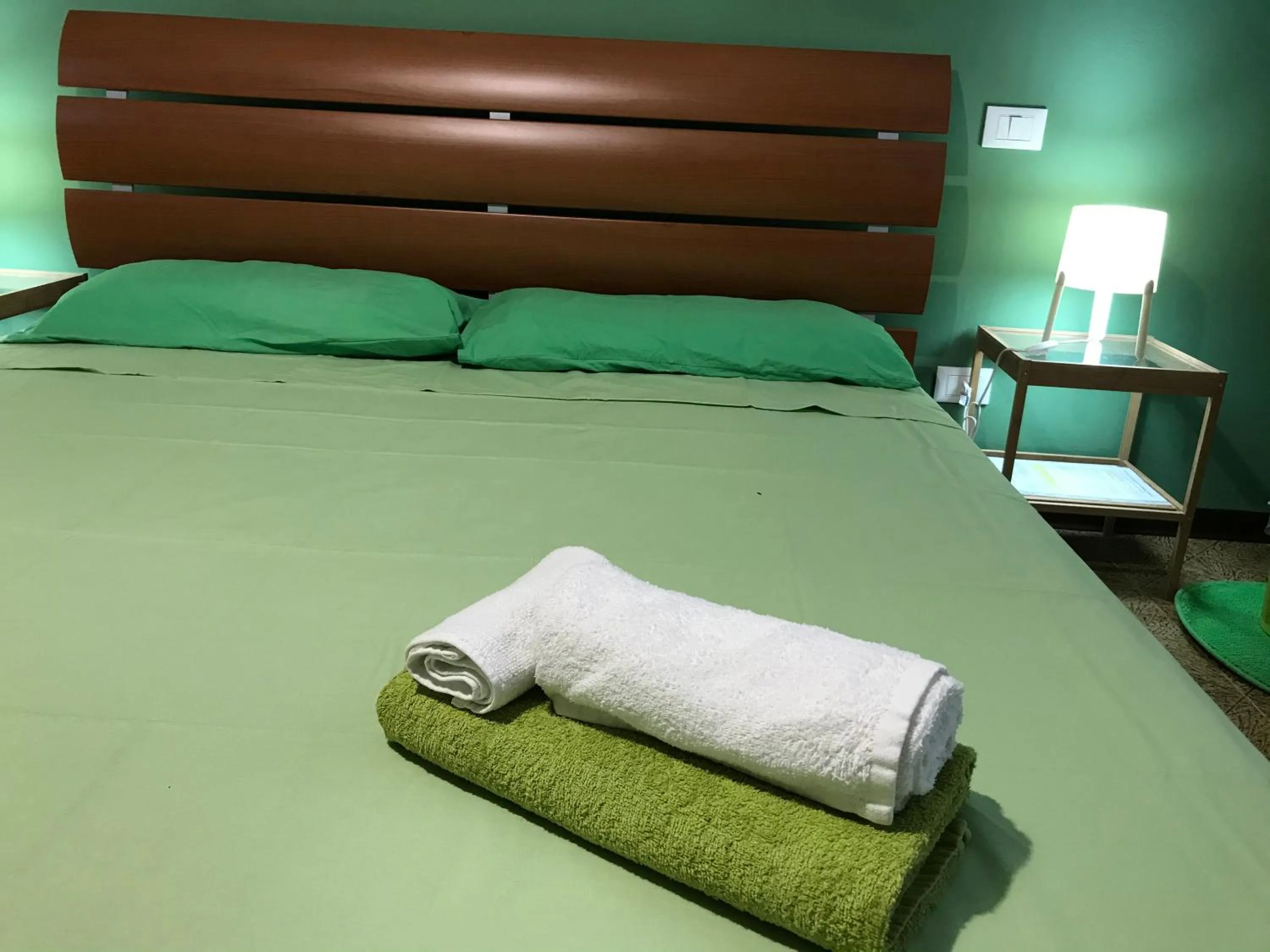 Bed in Le sorelle gemelle B&B