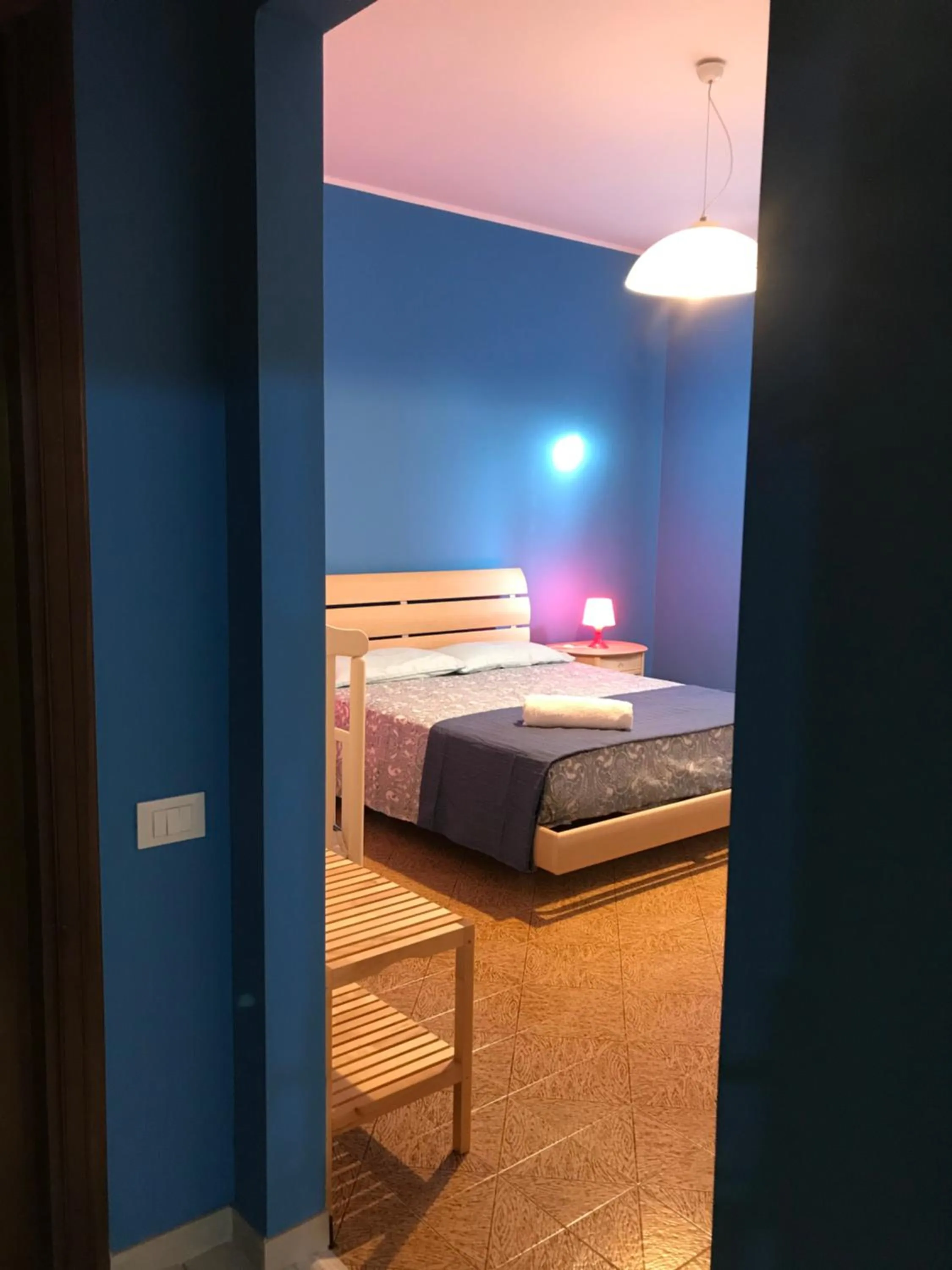 Bed in Le sorelle gemelle B&B