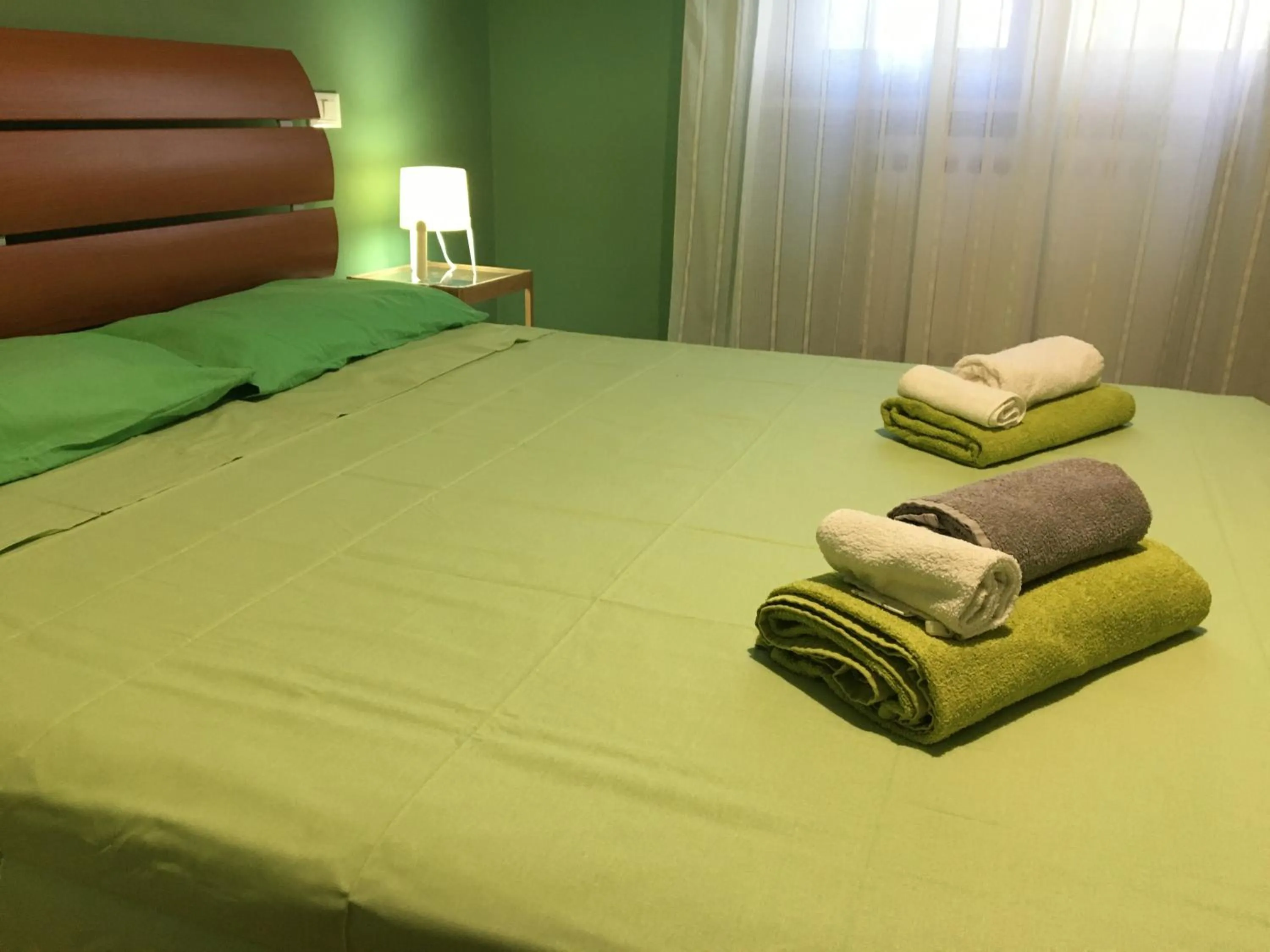 Bed in Le sorelle gemelle B&B