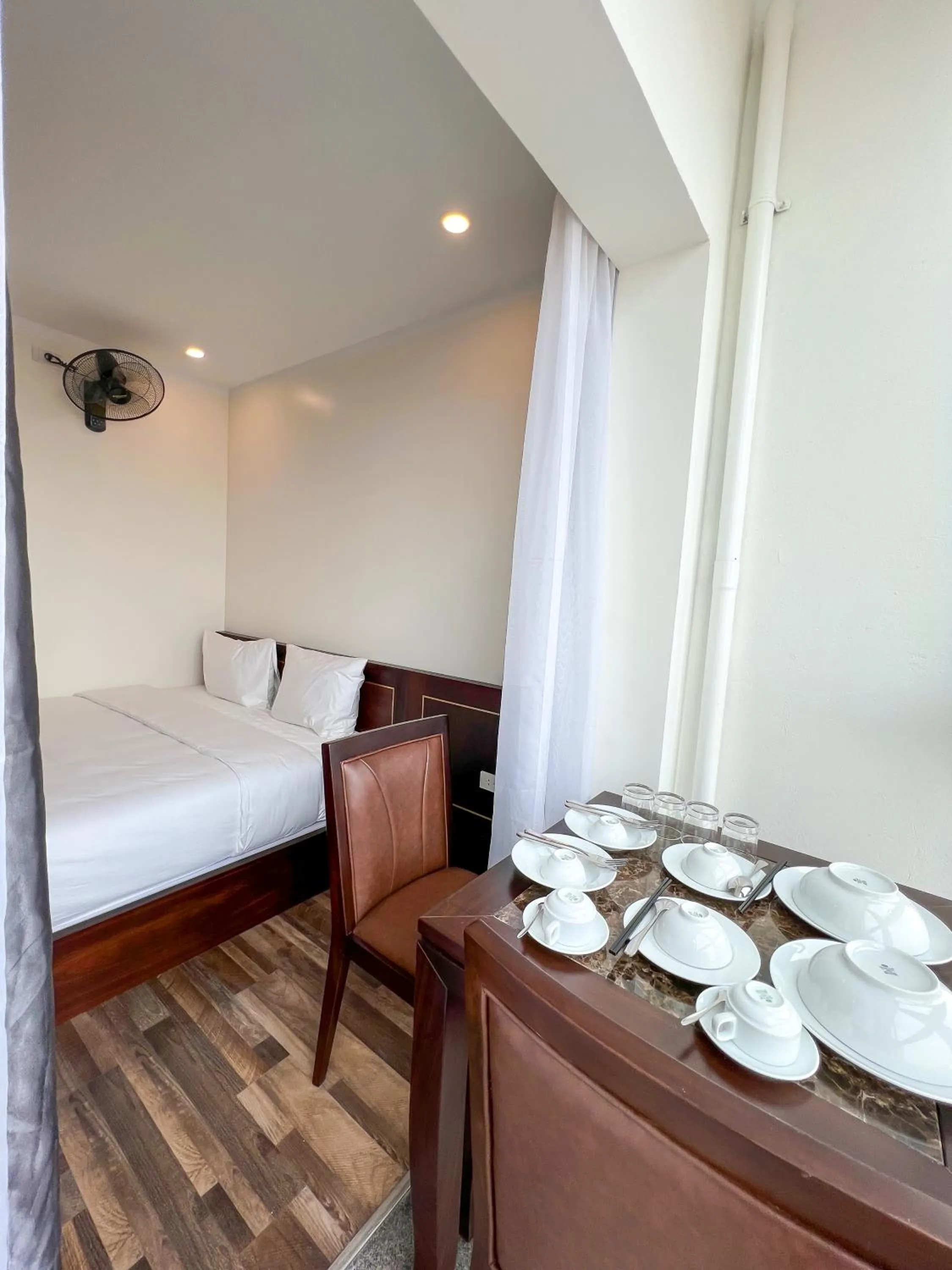 Bed in Hanoi Apartment