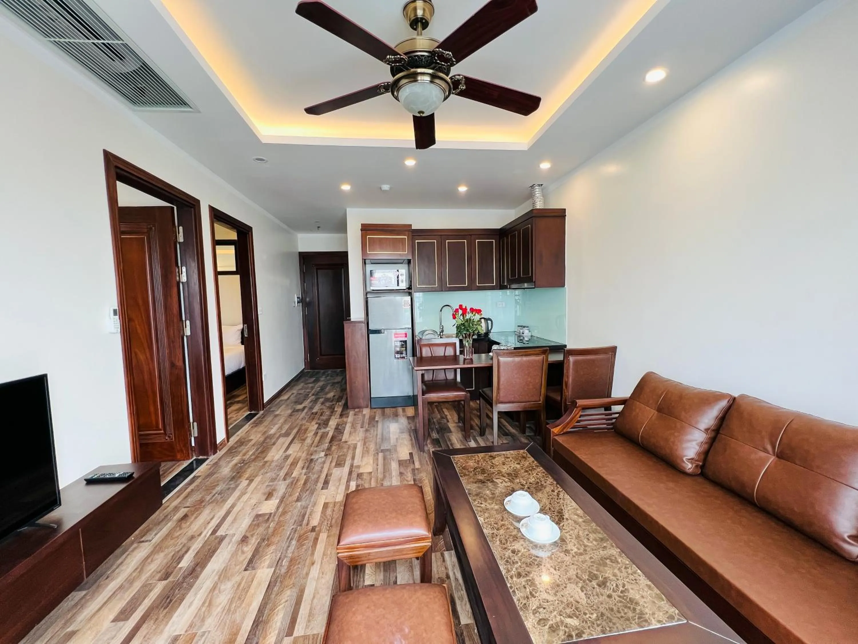 TV and multimedia in Hanoi Apartment