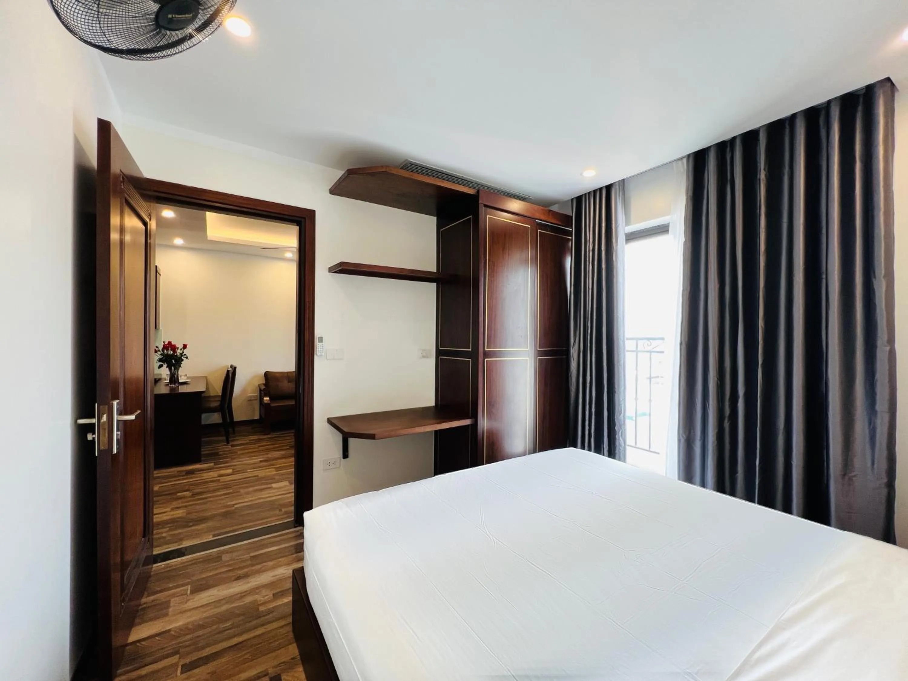 Bed in Hanoi Apartment