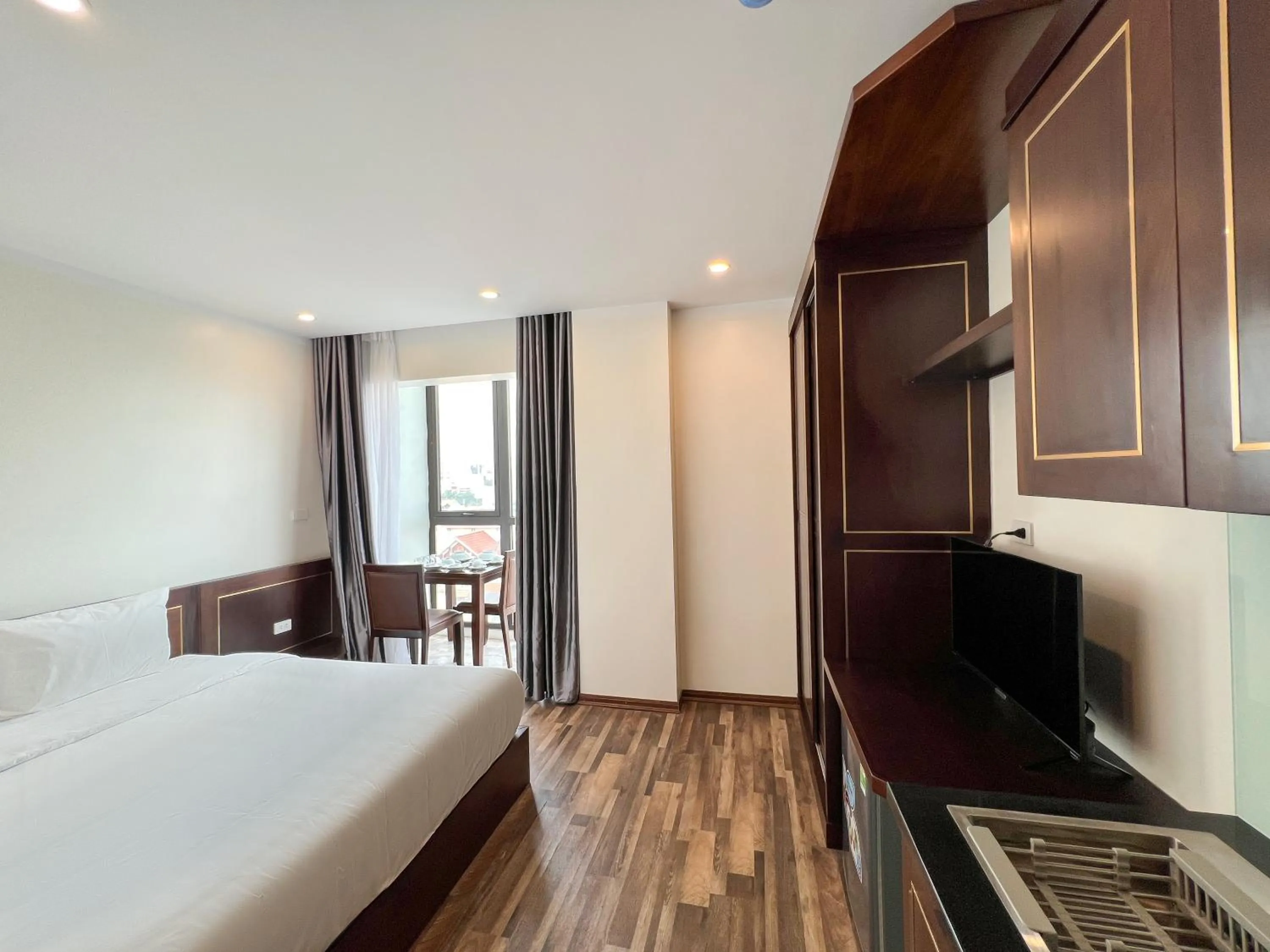 Bed in Hanoi Apartment