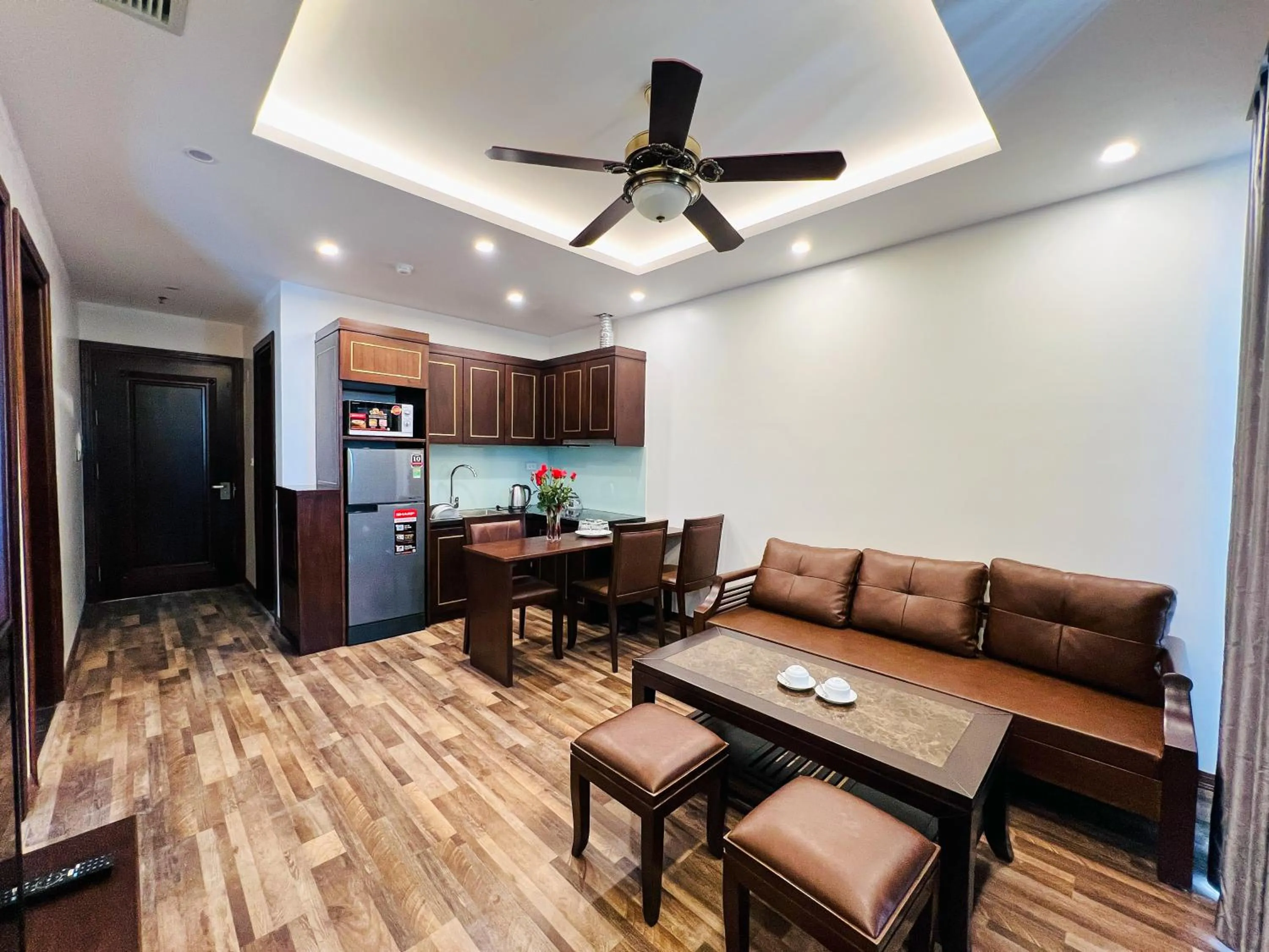 Kitchen or kitchenette in Hanoi Apartment
