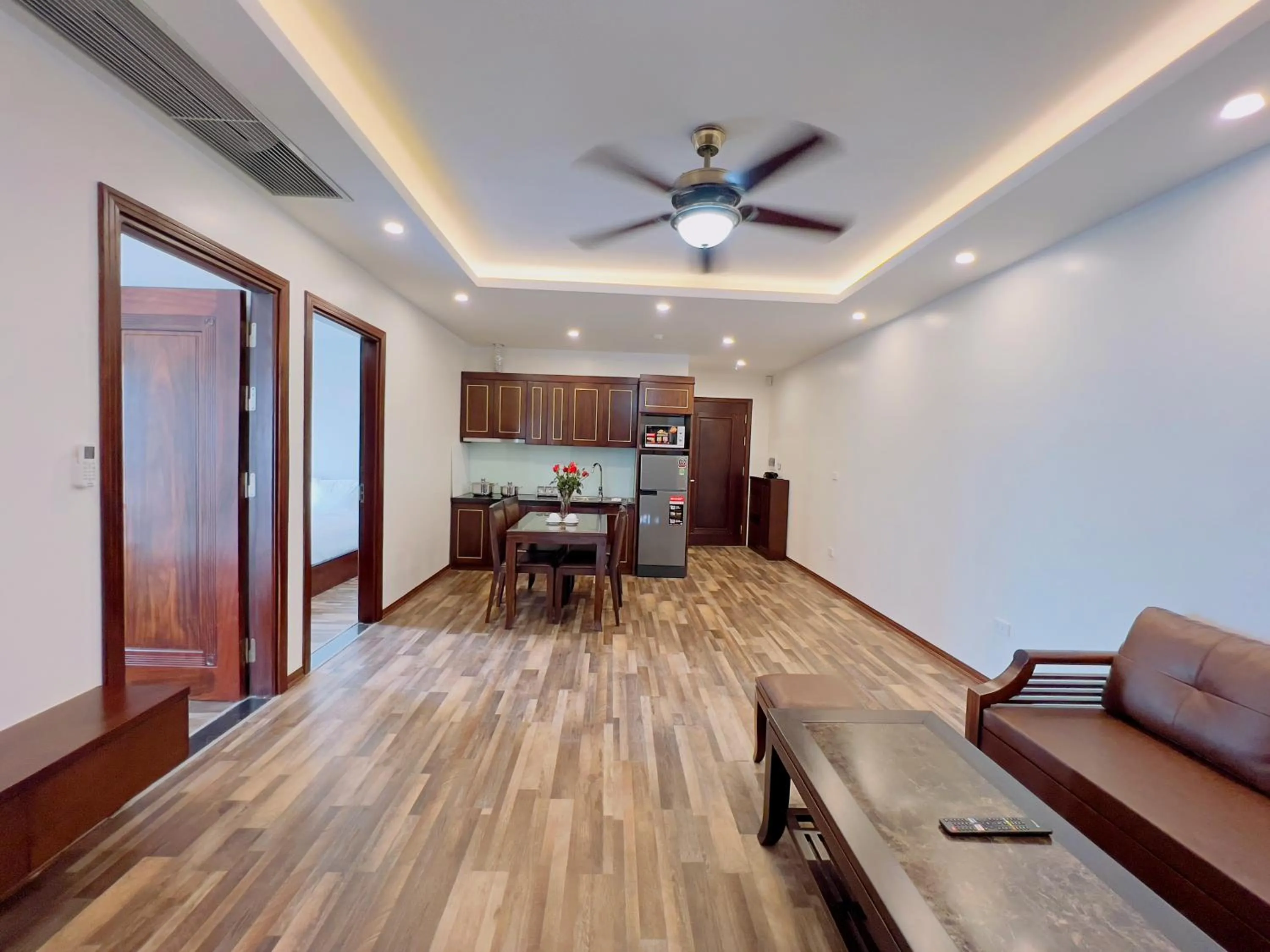 Kitchen or kitchenette in Hanoi Apartment