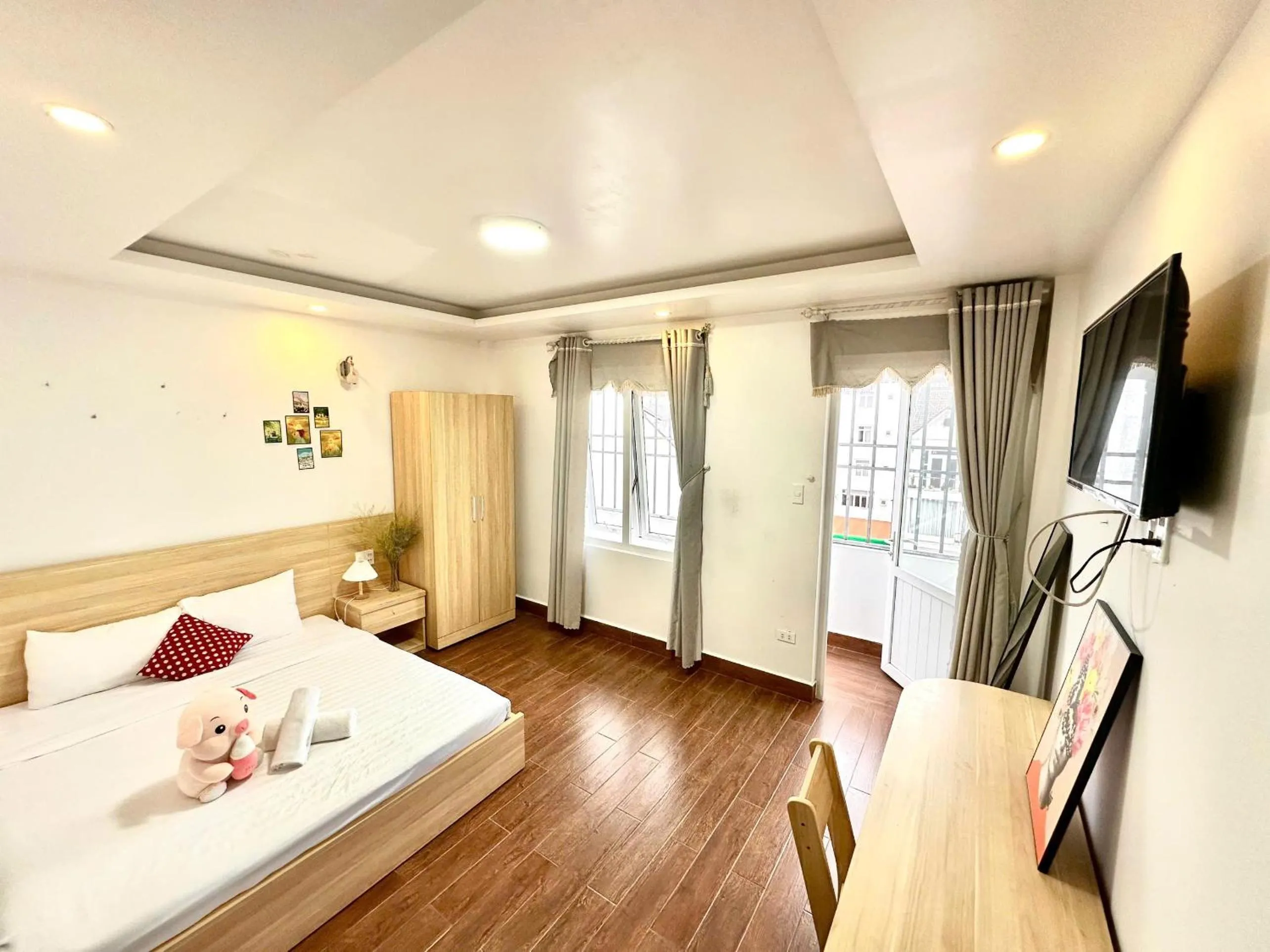 Bed in Nhật Anh Hotel Đà Lạt