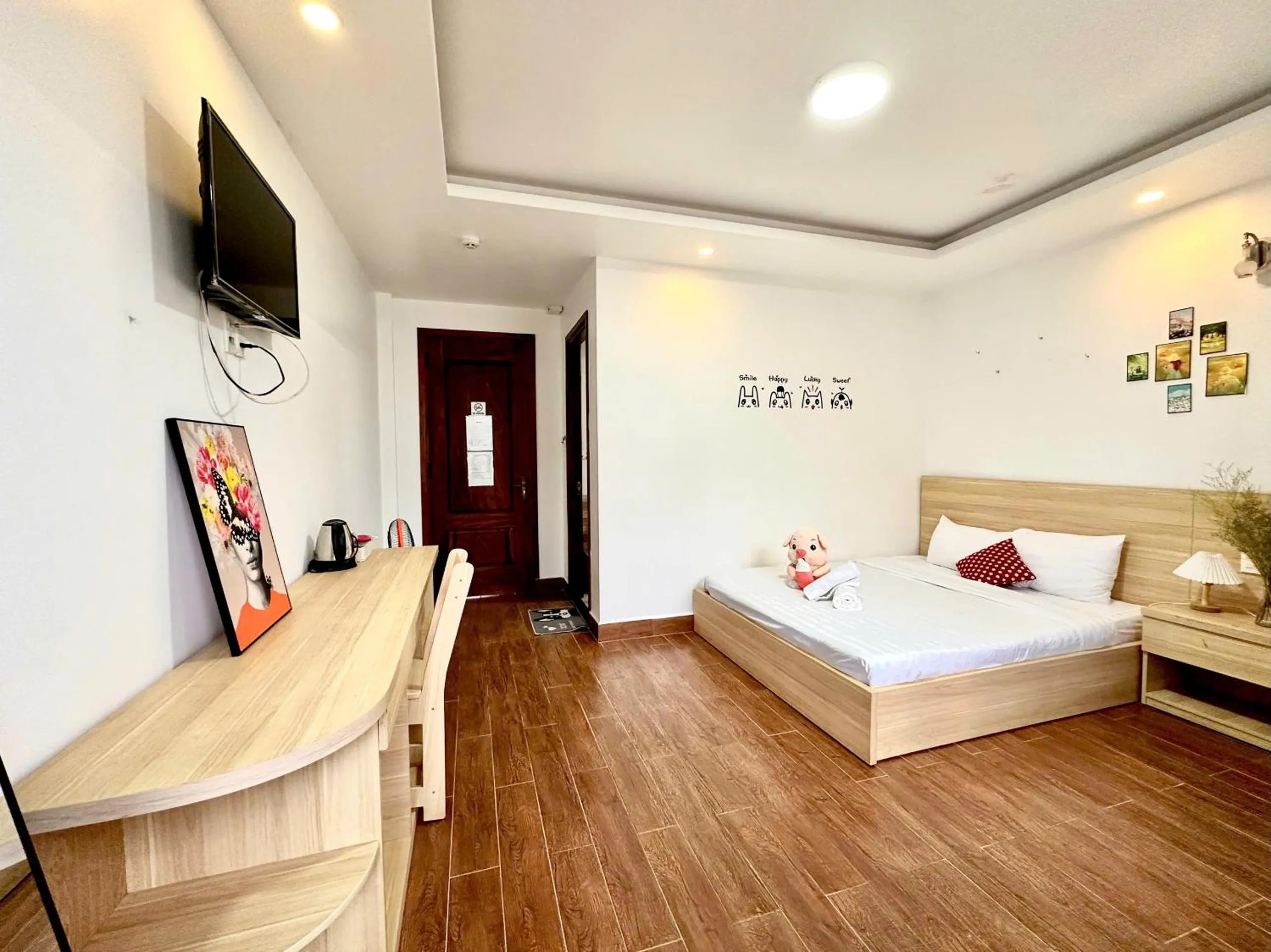 Bed in Nhật Anh Hotel Đà Lạt