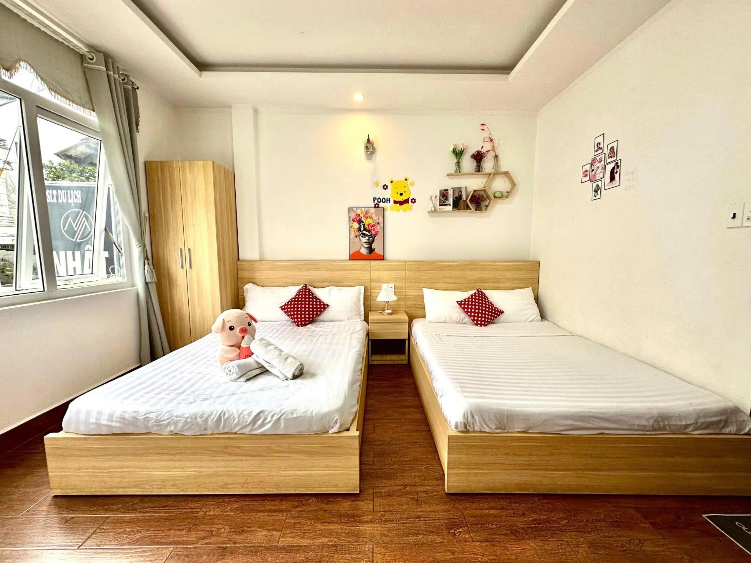 Bed in Nhật Anh Hotel Đà Lạt