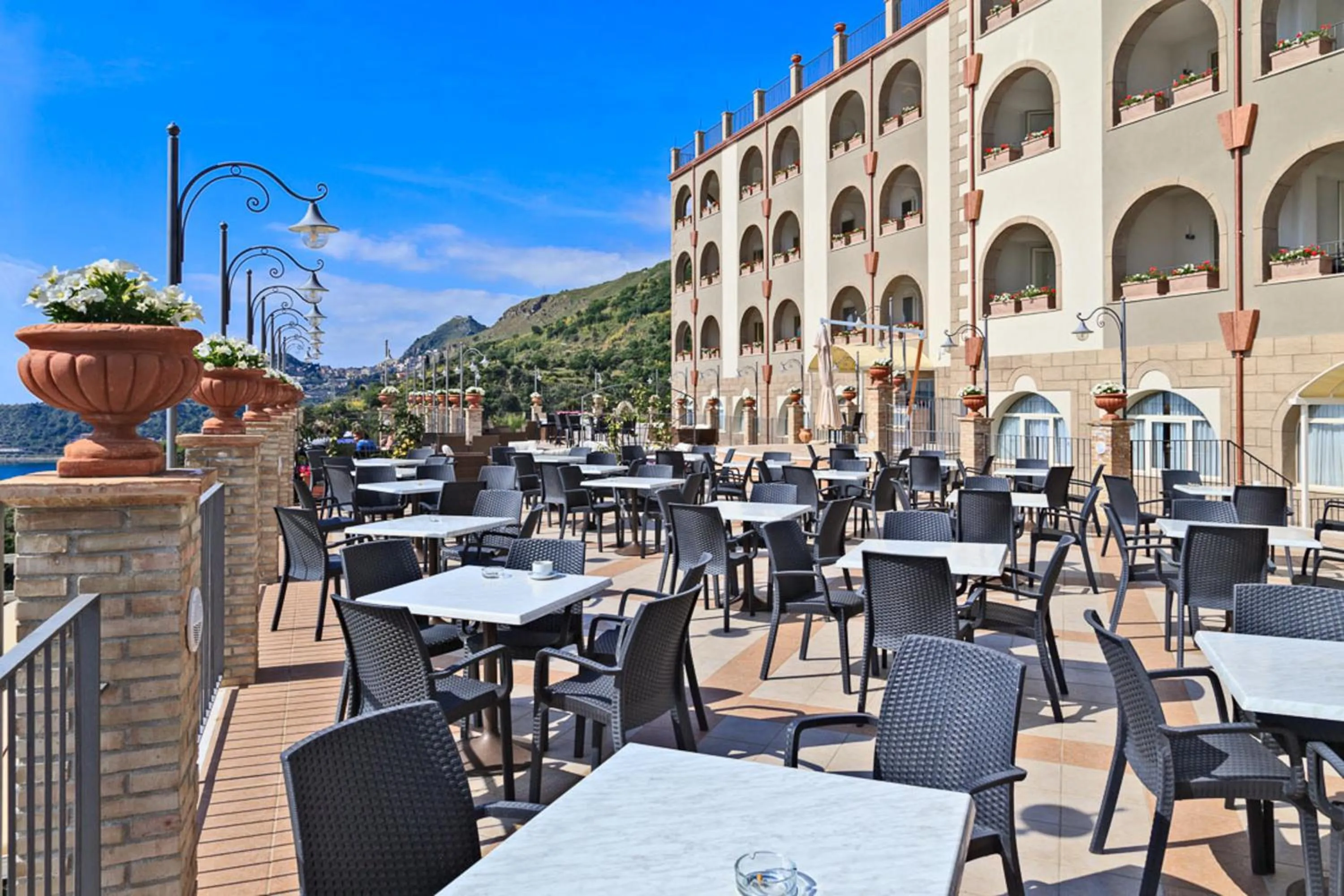 Restaurant/places to eat in Hotel Olimpo le Terrazze