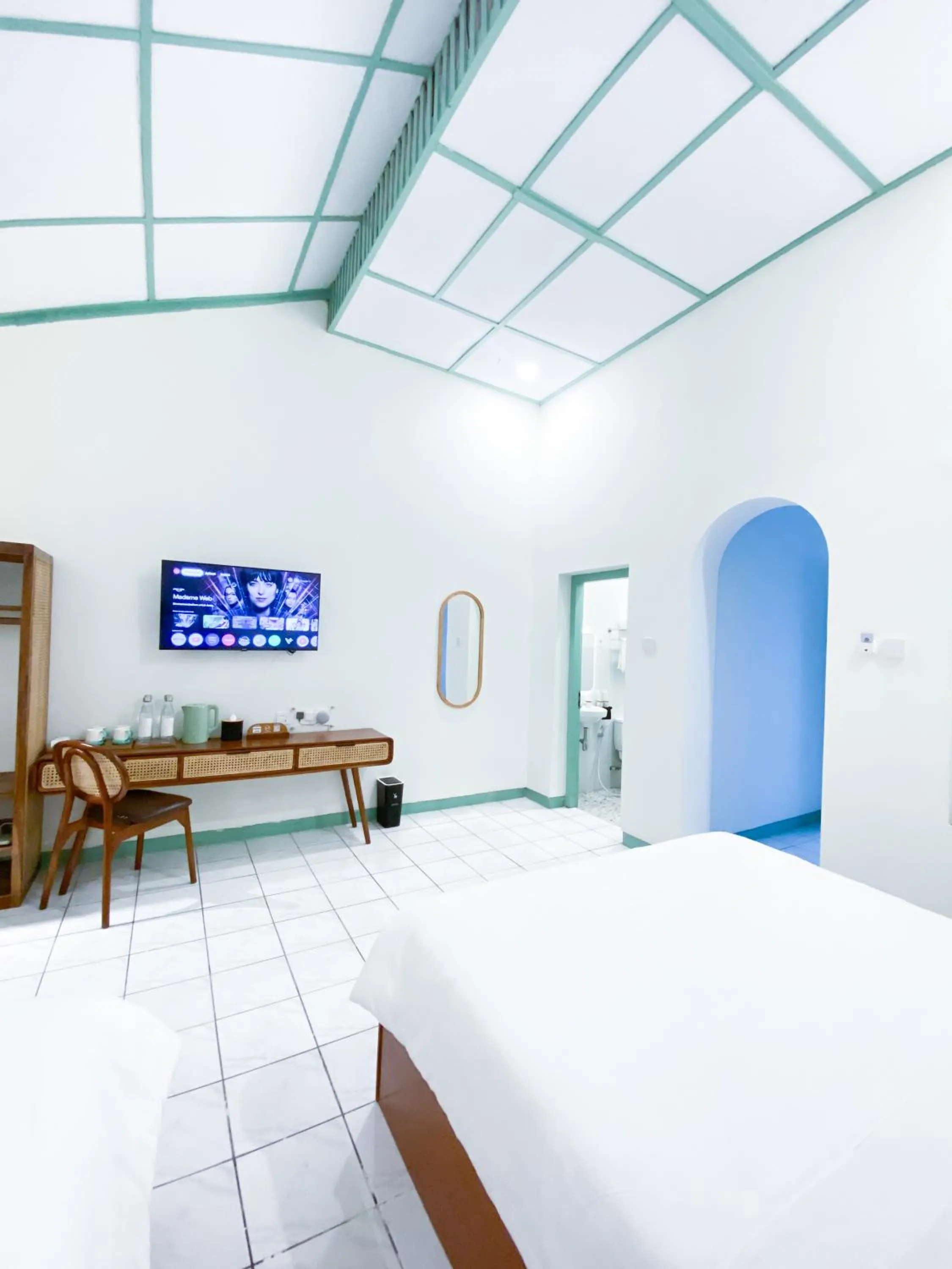 Bed in The Utara Hotel Tugu by Eresha Hospitality