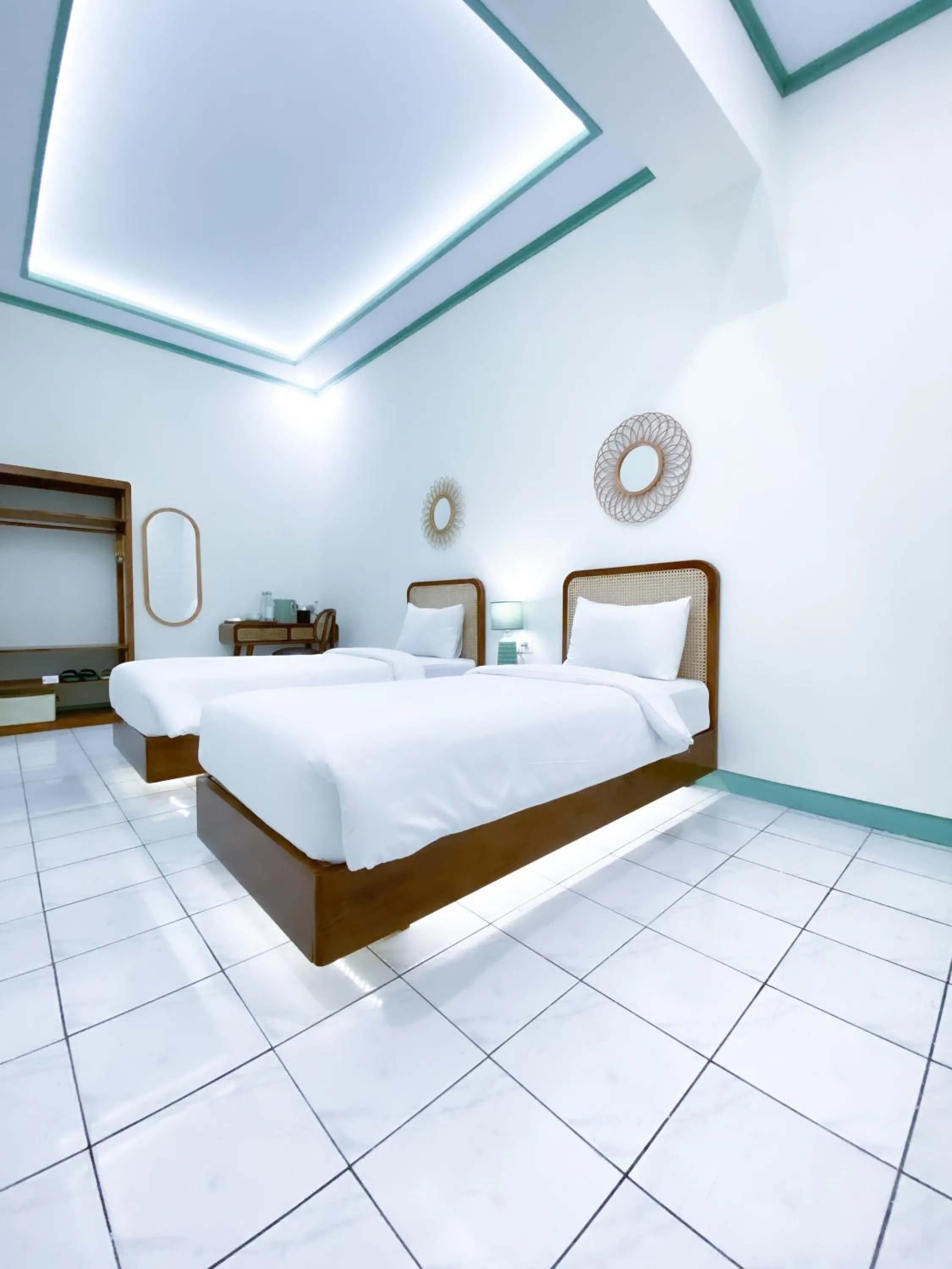 Bed in The Utara Hotel Tugu by Eresha Hospitality