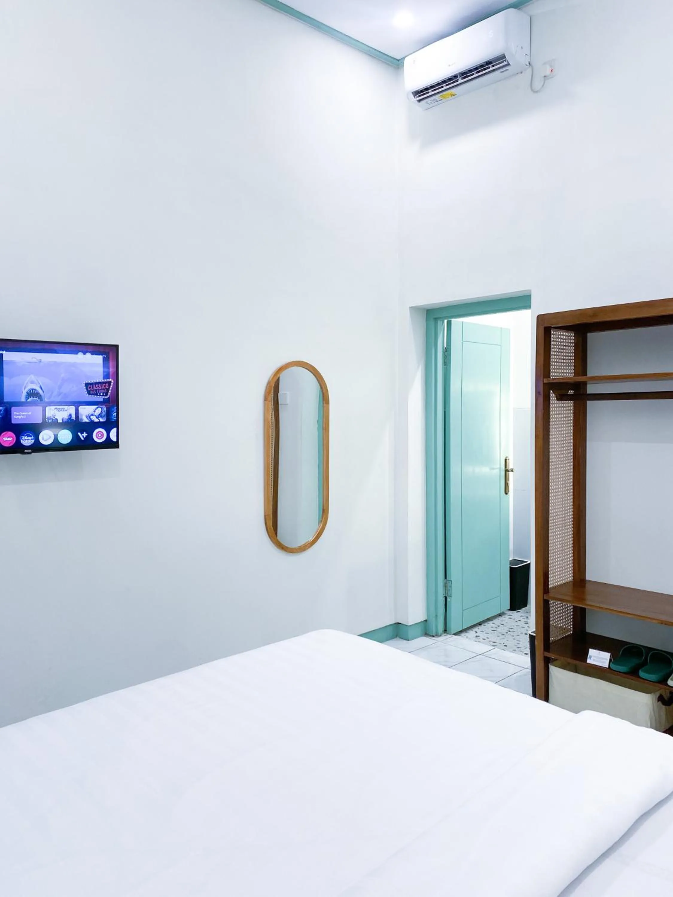 Bed in The Utara Hotel Tugu by Eresha Hospitality