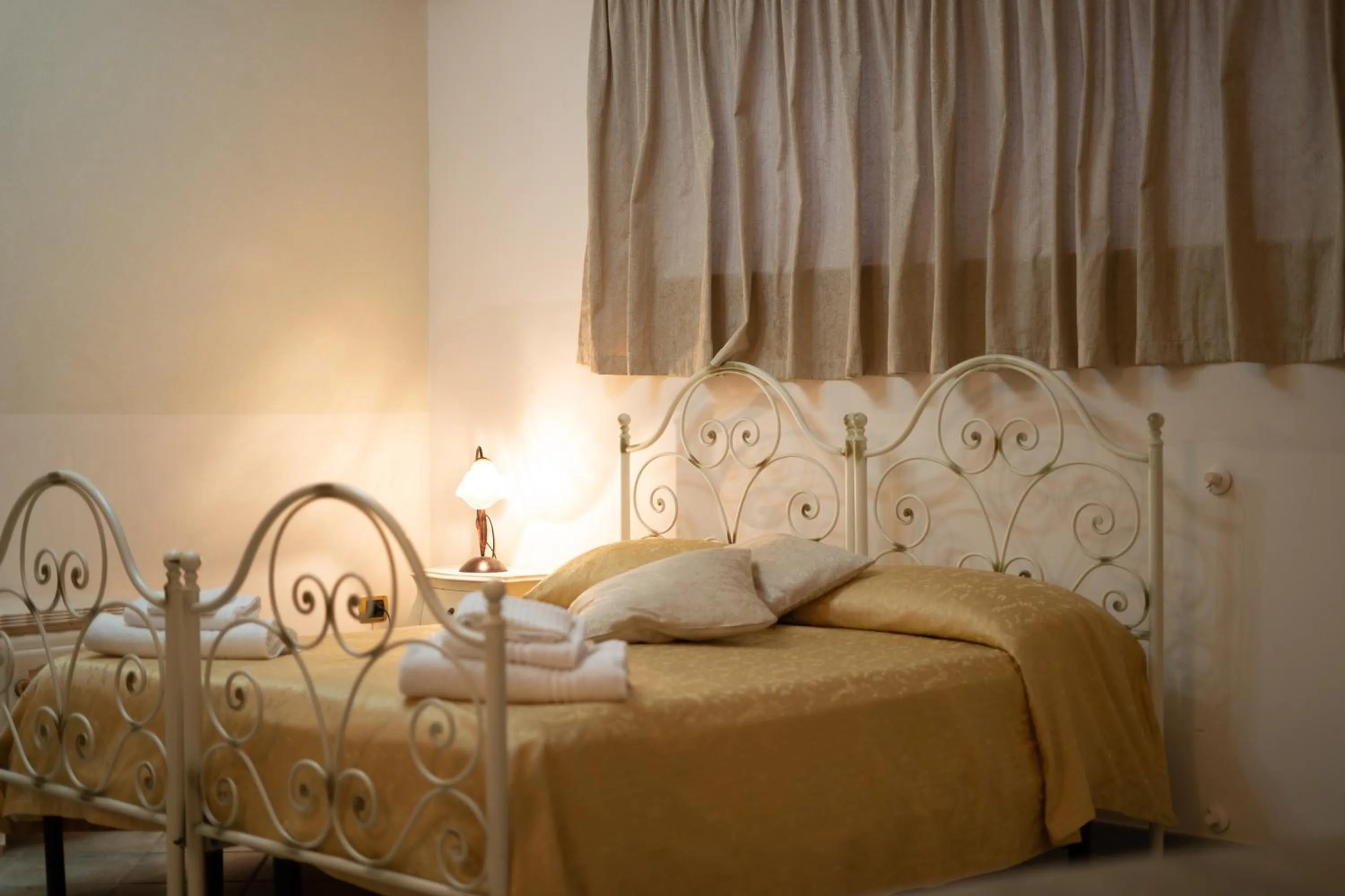 Bed in Villa Caramia