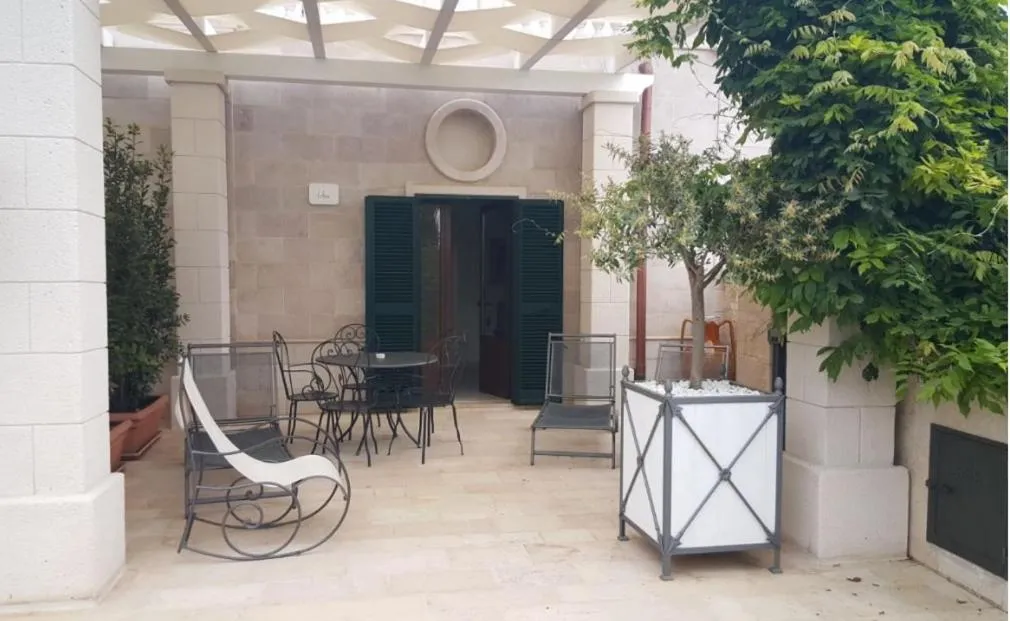 Patio in Villa Caramia