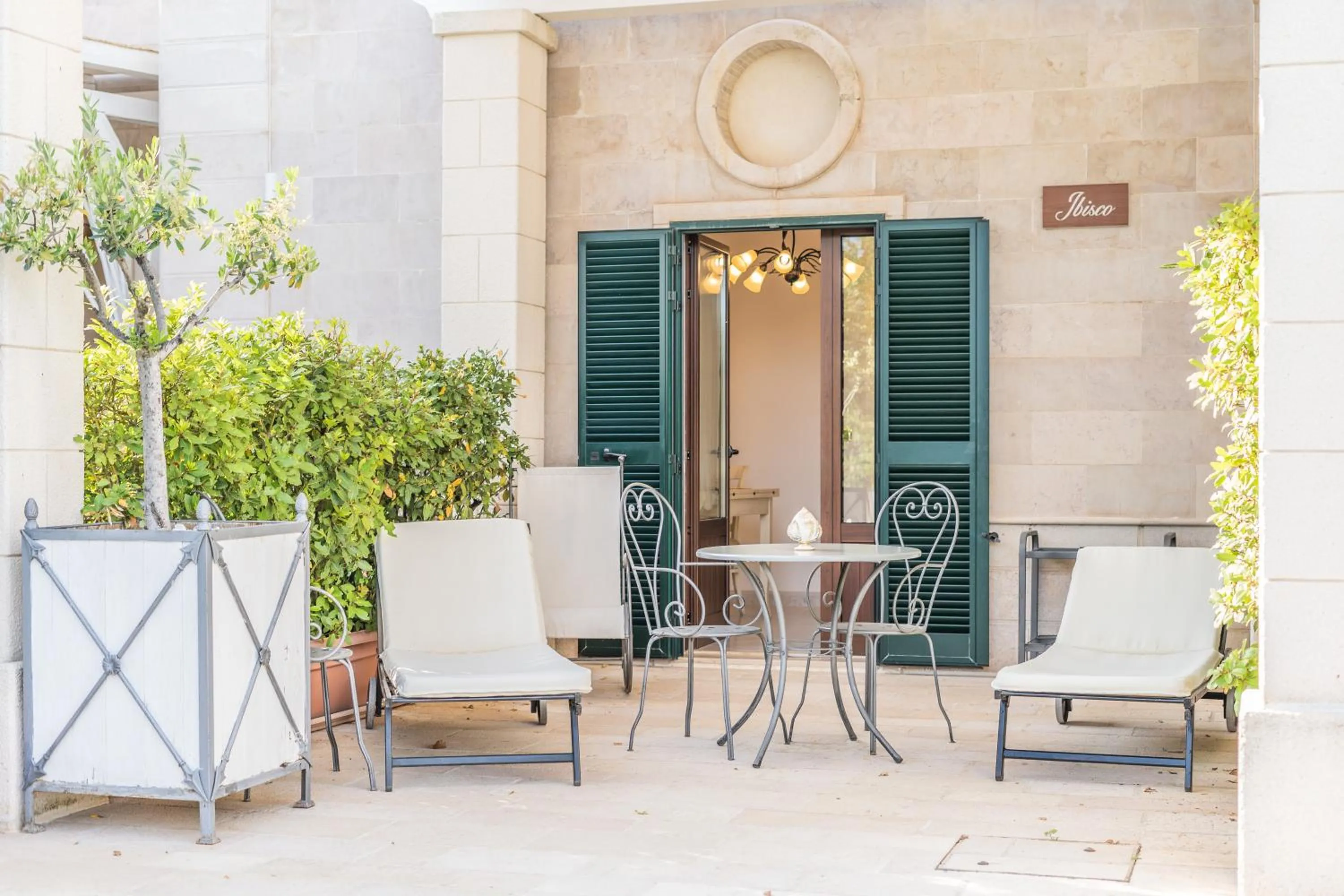 Balcony/Terrace in Villa Caramia