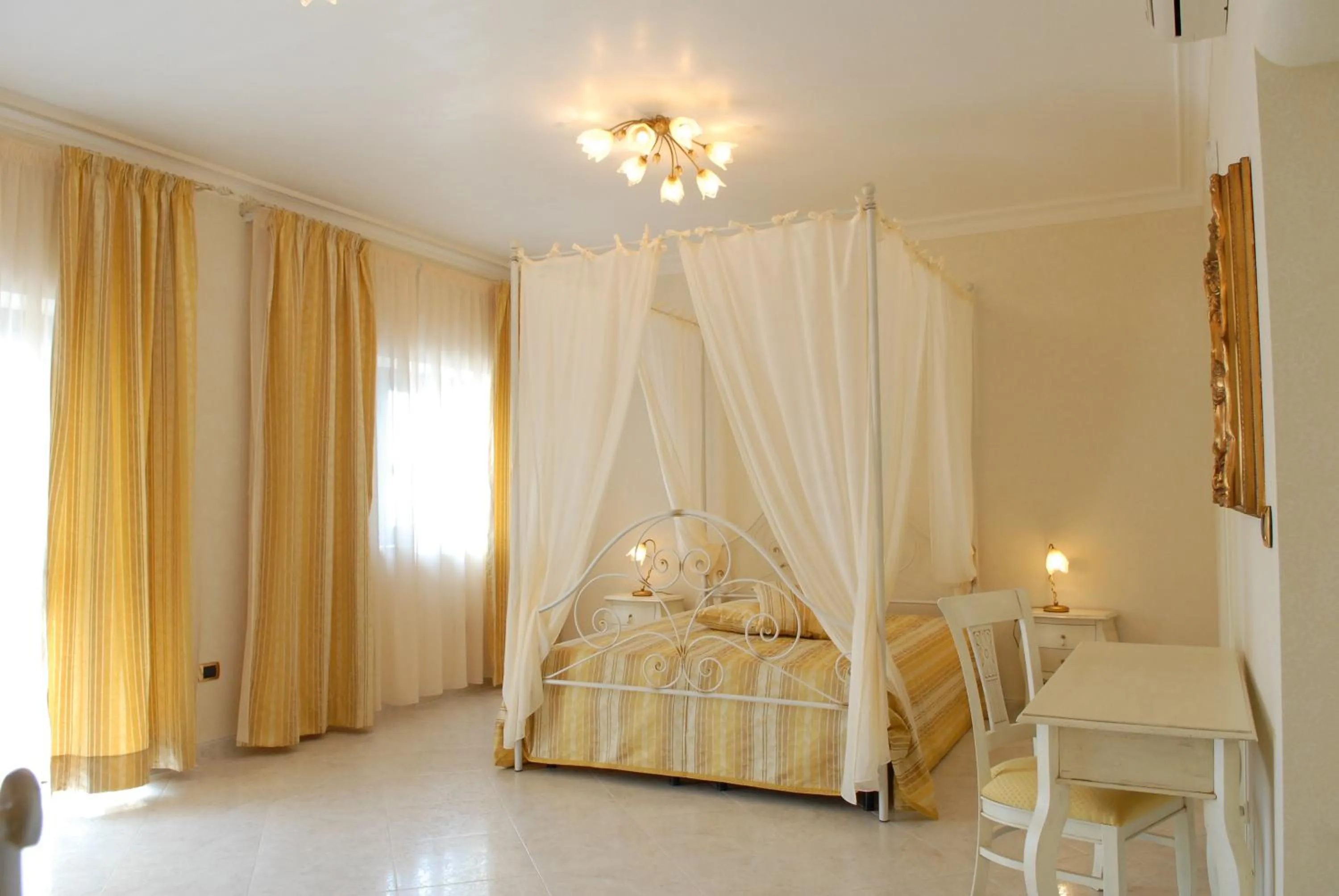 Bed in Villa Caramia