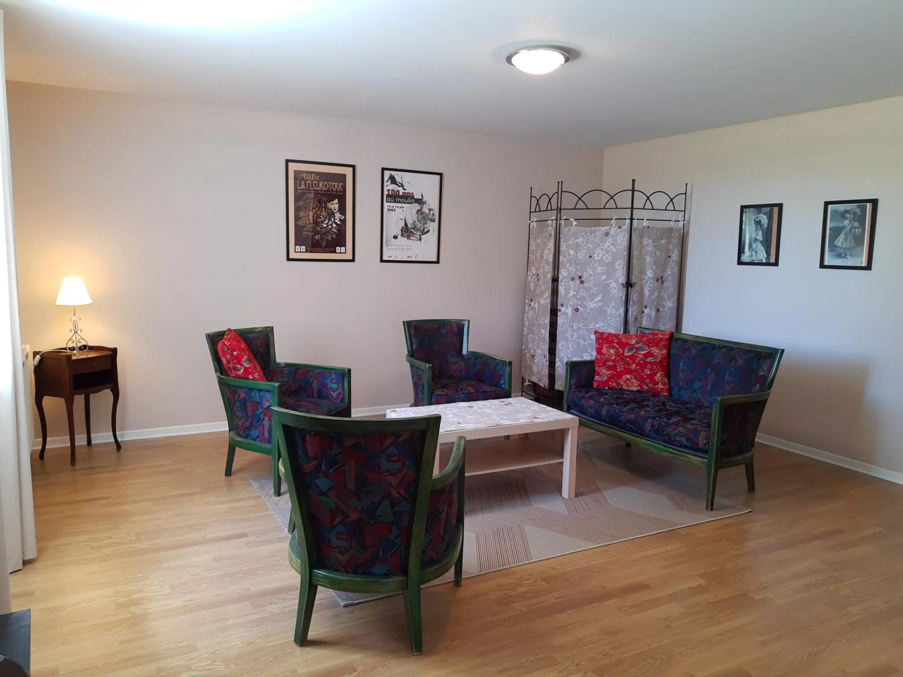 Living room in Moulin de la Fleuristerie