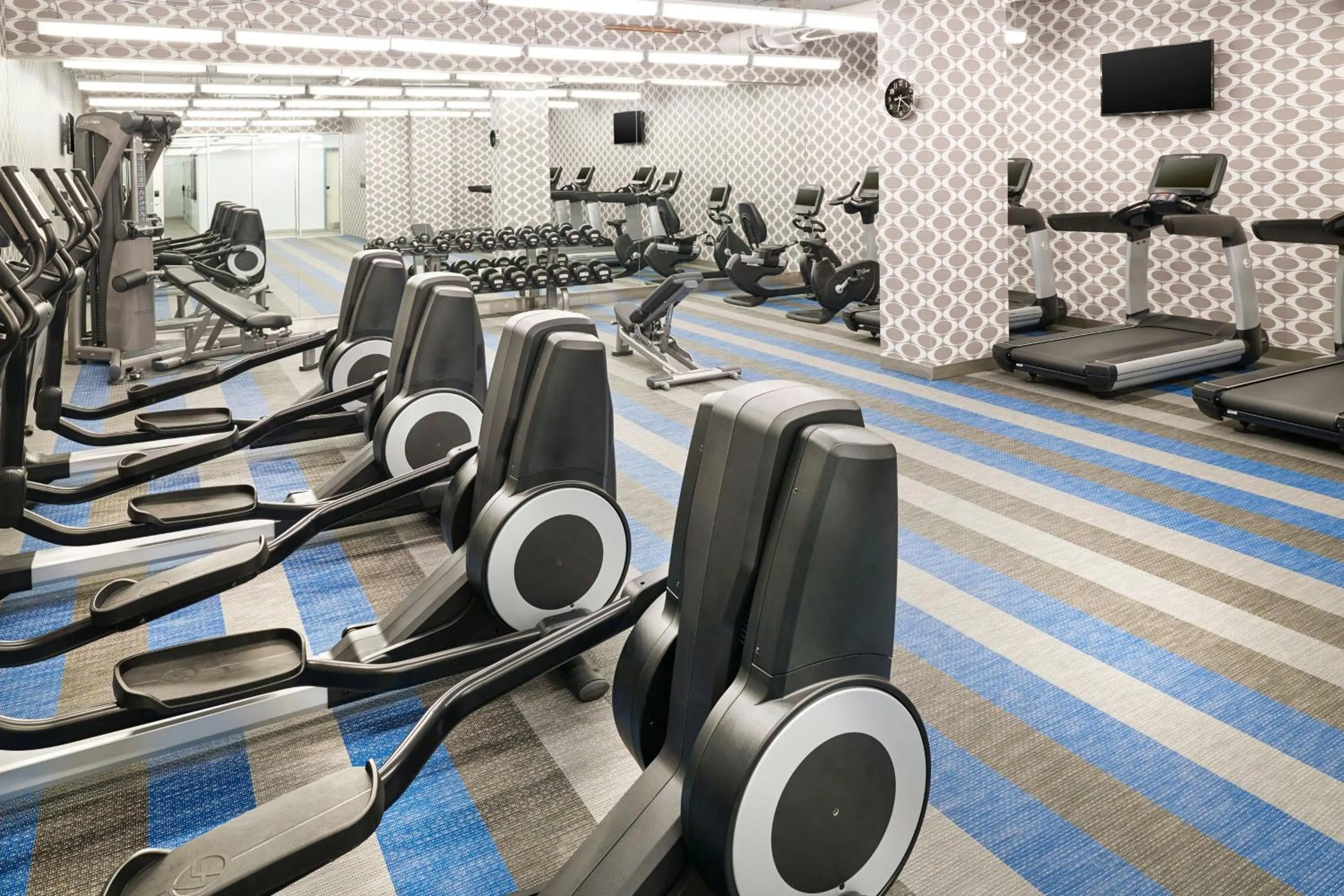Fitness centre/facilities in Aloft Louisville Downtown
