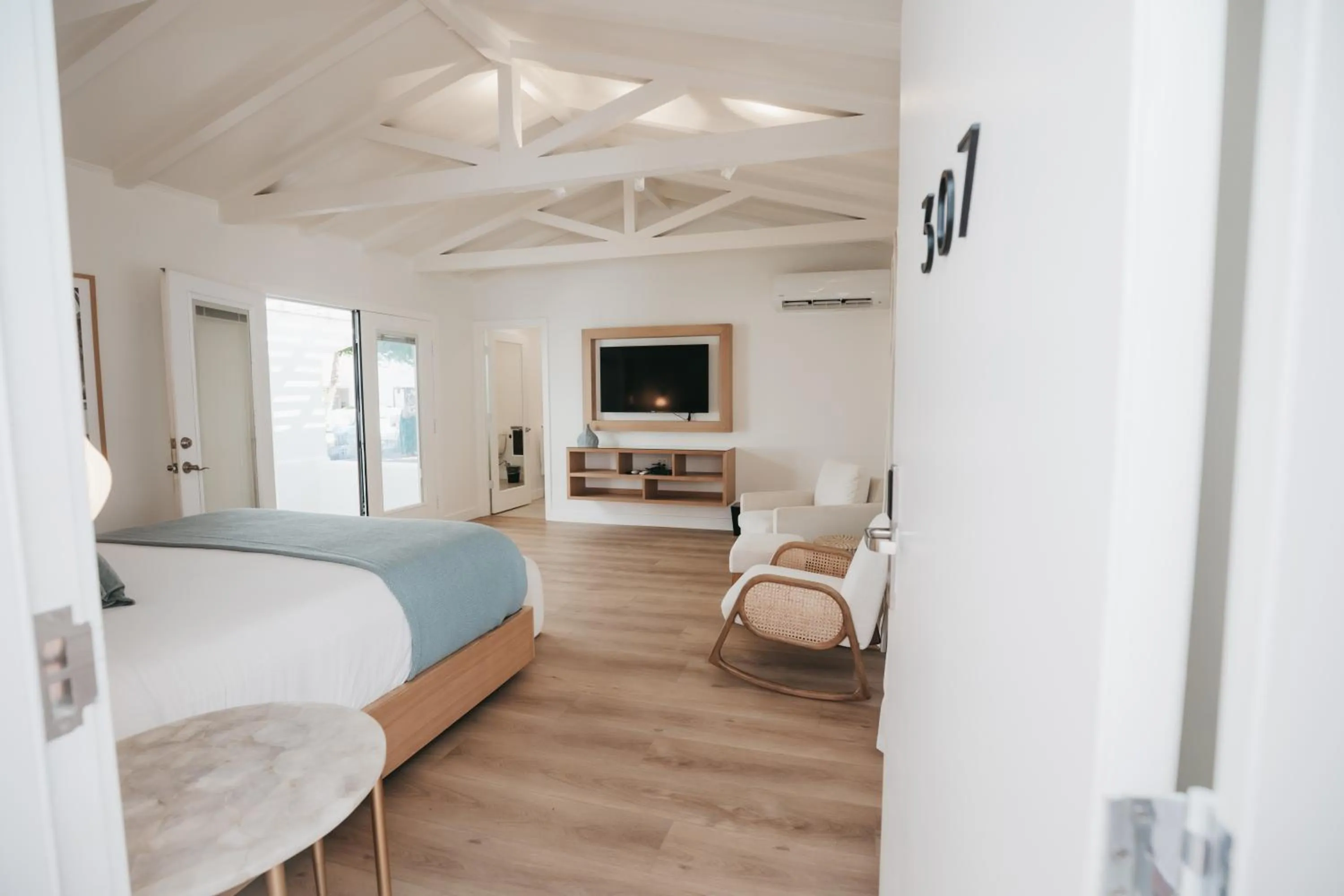 Bed in Casa Palma Hotel & Bungalows