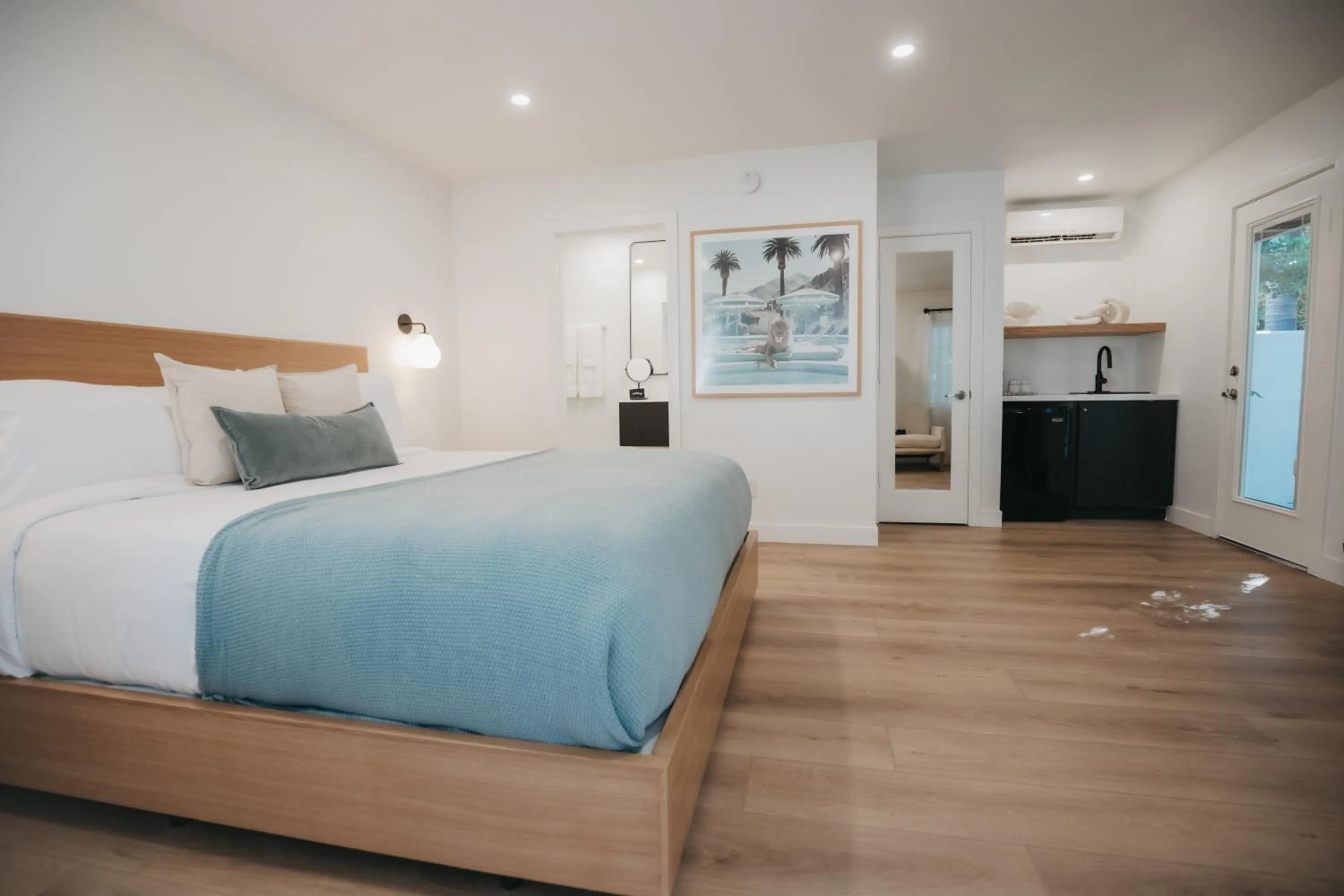 Bed in Casa Palma Hotel & Bungalows