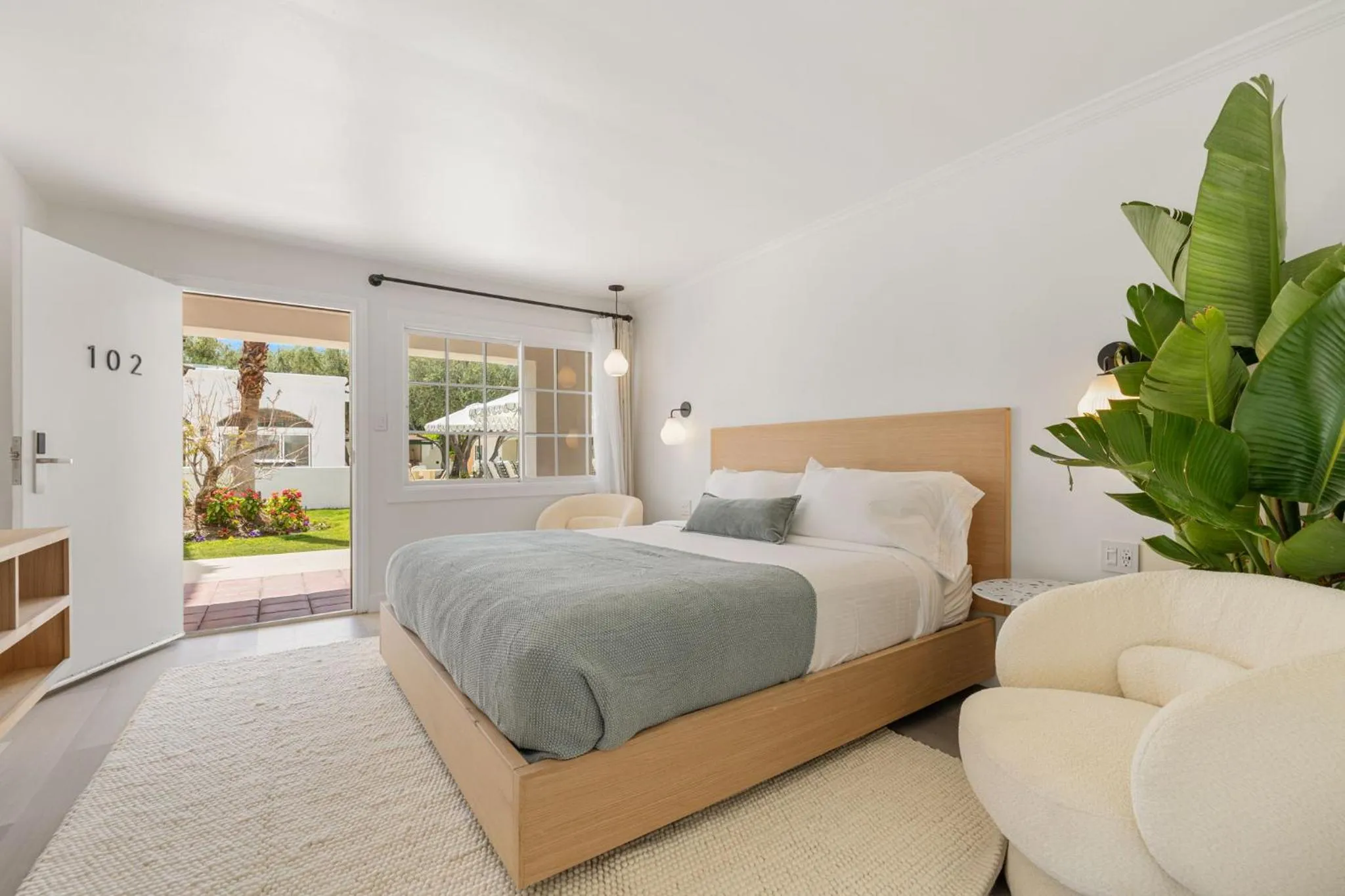 Bedroom, Bed in Casa Palma Hotel & Bungalows