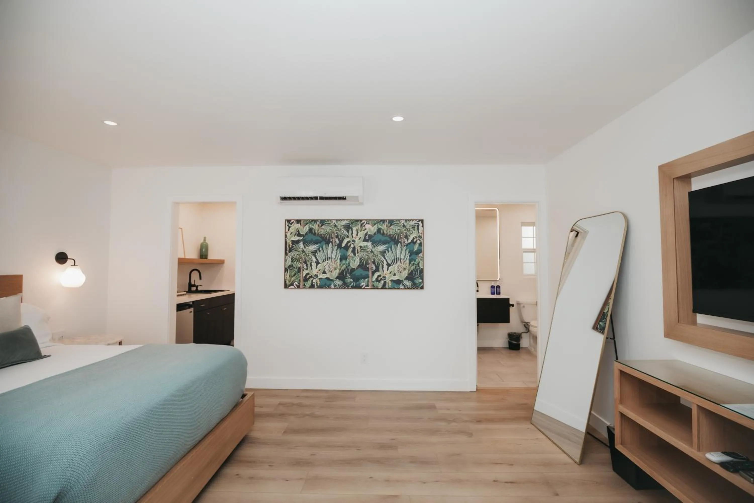 Bed in Casa Palma Hotel & Bungalows