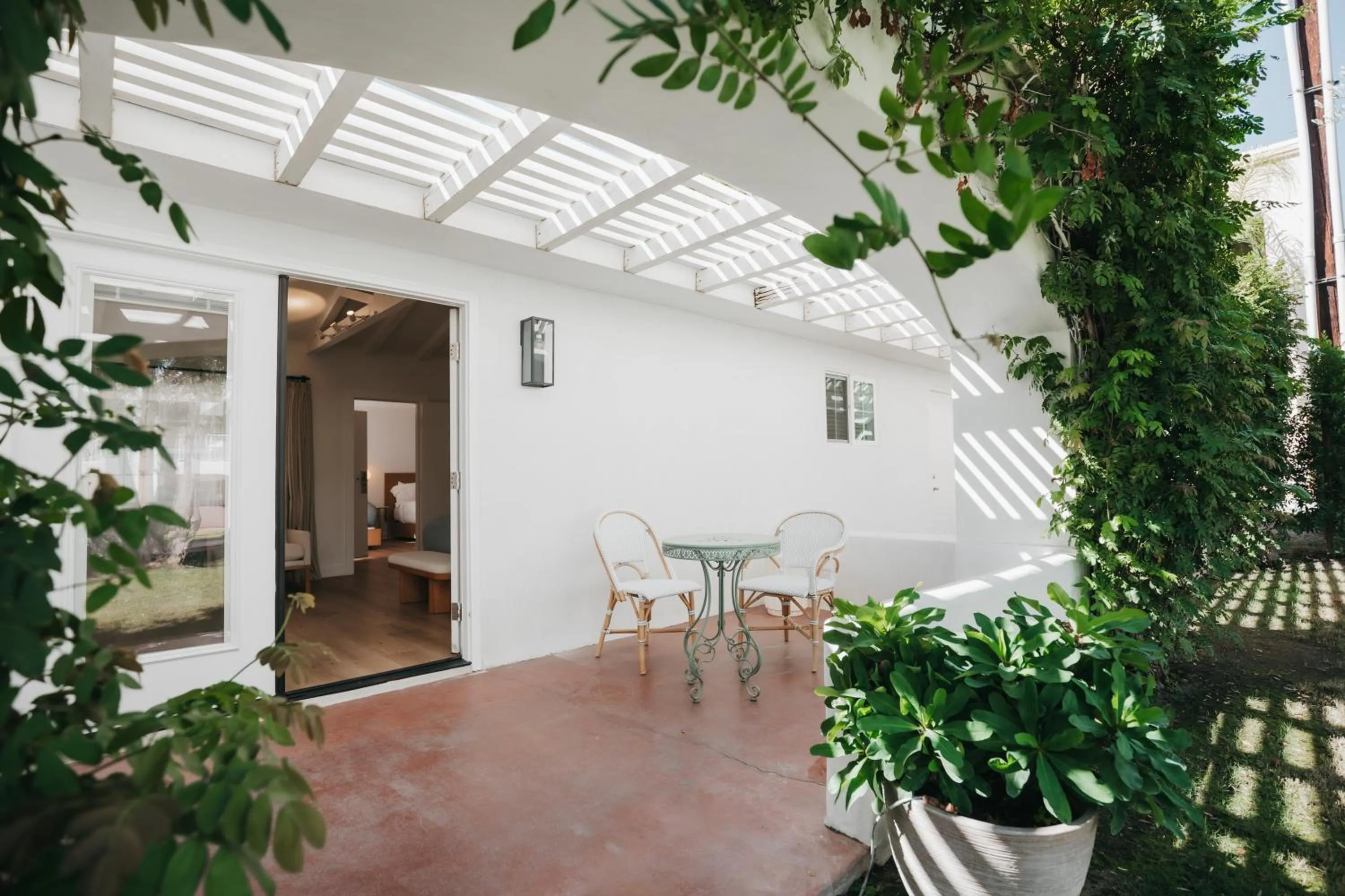 Patio in Casa Palma Hotel & Bungalows