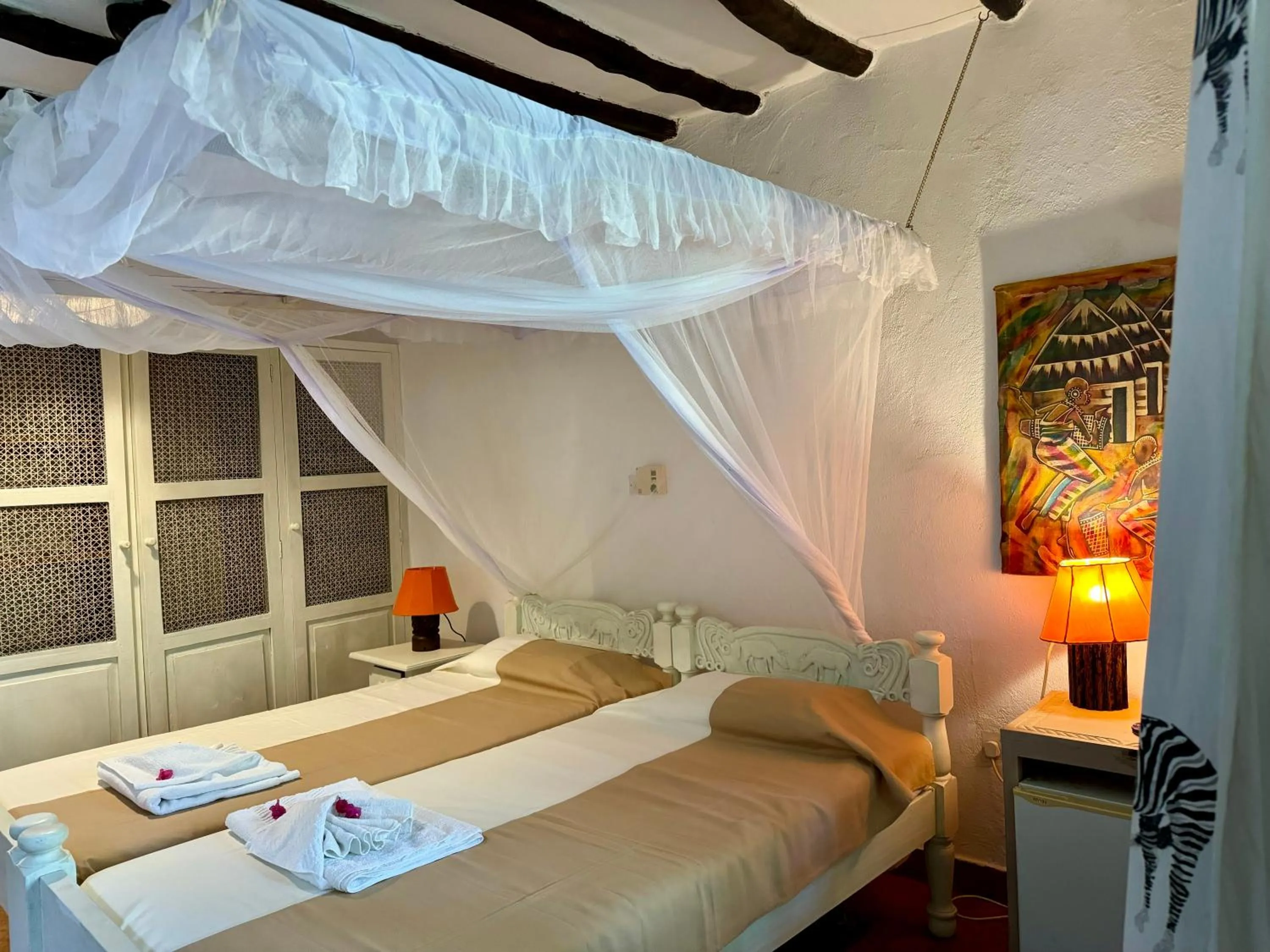 Bed in Aquarius Club