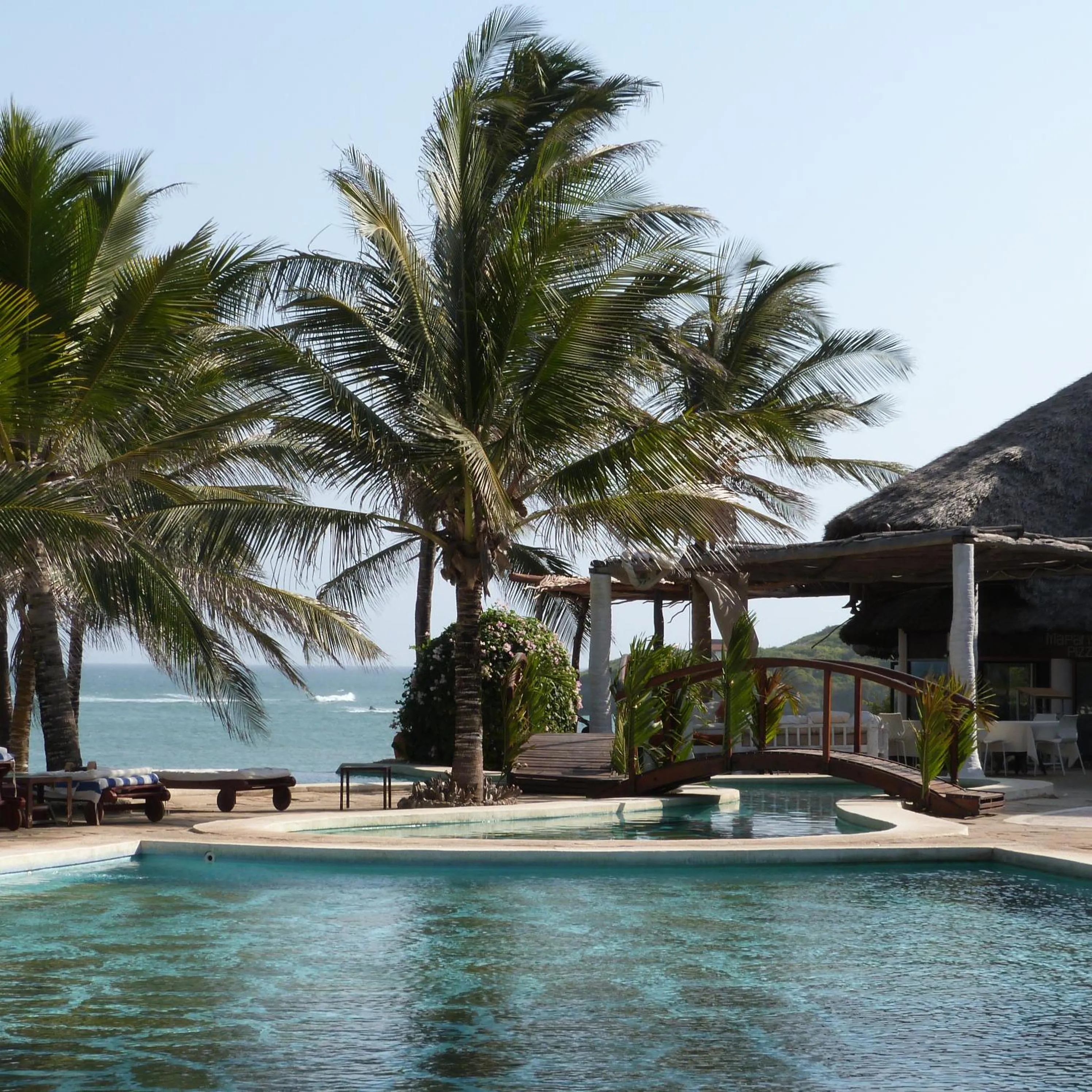 Pool view in Aquarius Club