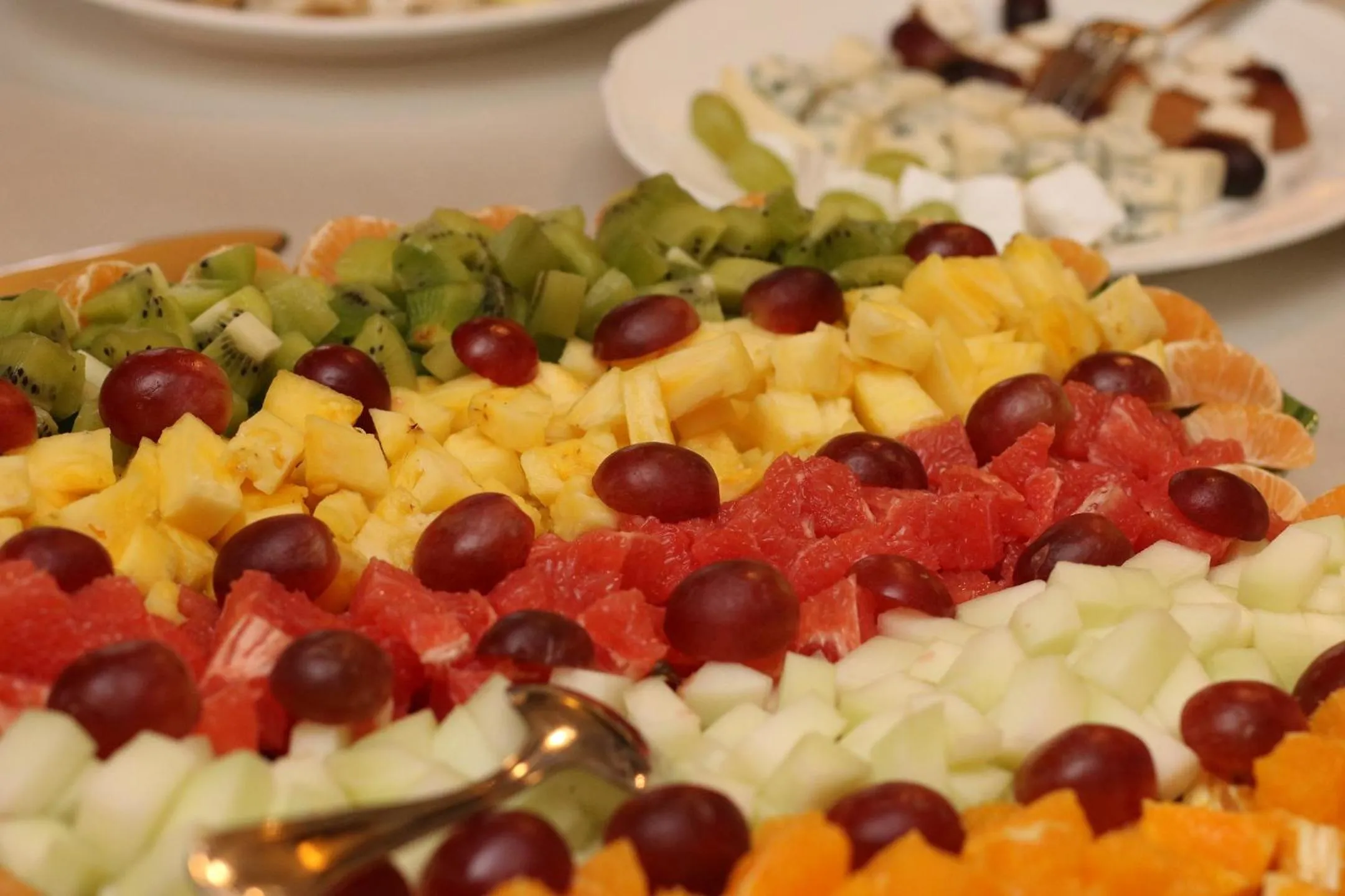 Food close-up in Zamek Karpniki Schloss Fischbach